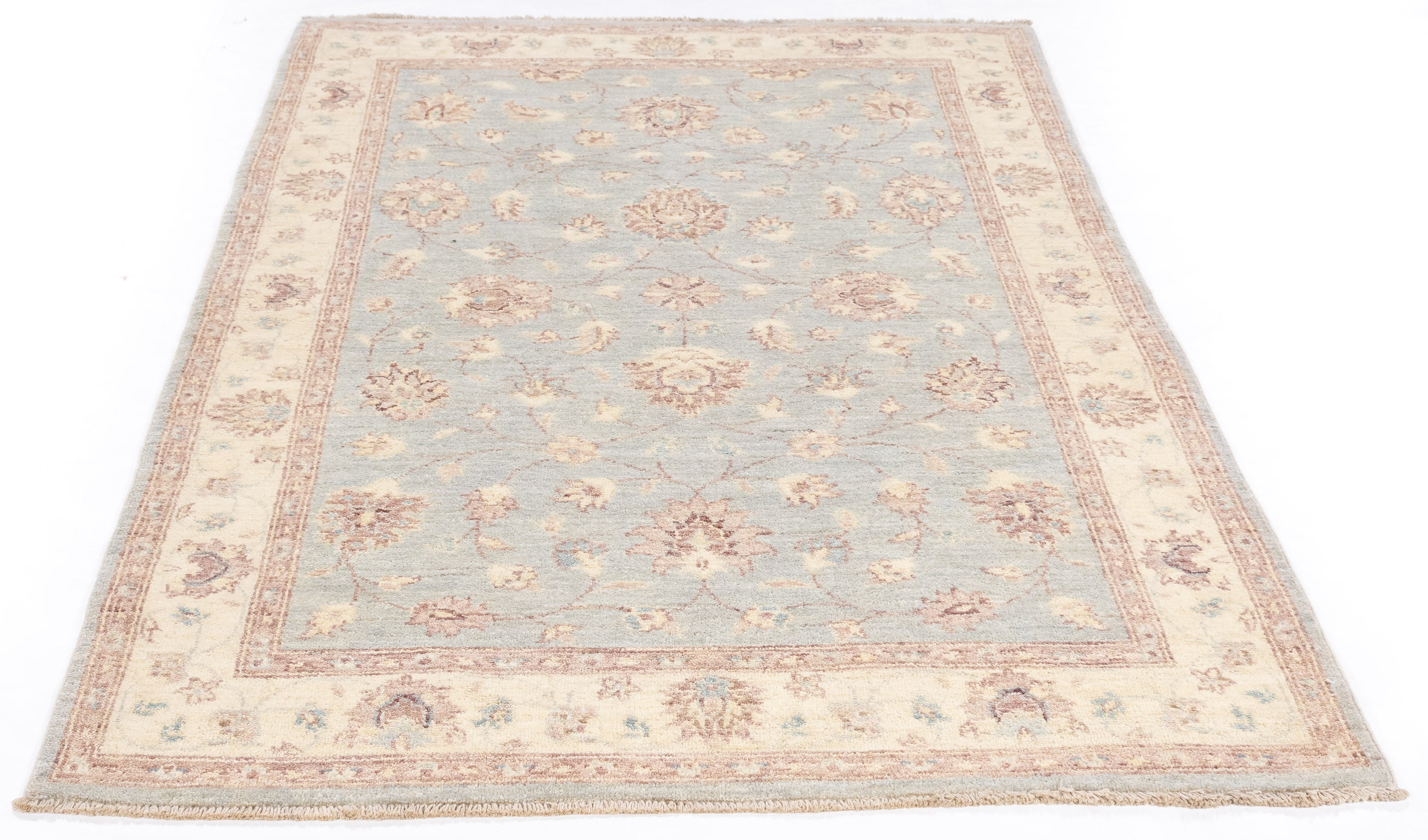 New Pakistan Oushak Rug 4'0 x 6'2