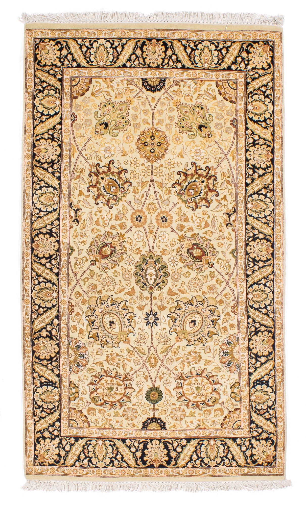 Pakistan Kashan Rug <br> 3'1' x 5'1'