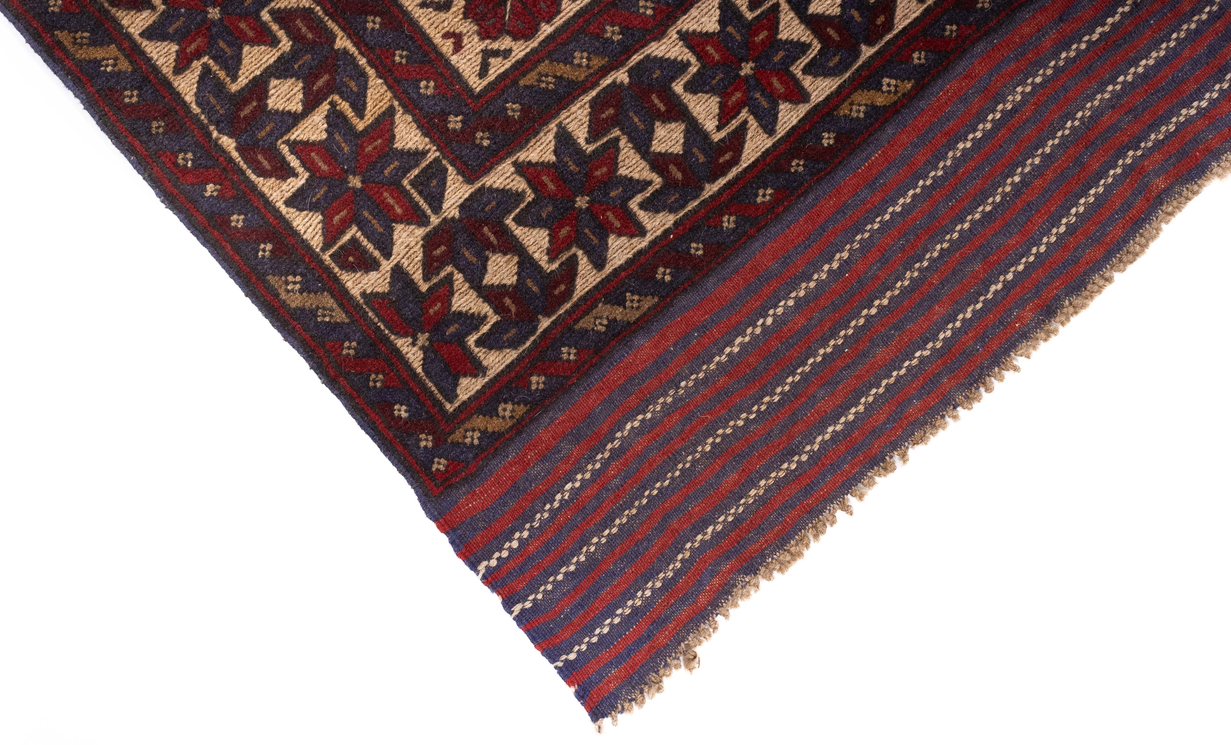 New Pakistan Soumak Rug 4'0 x 6'5