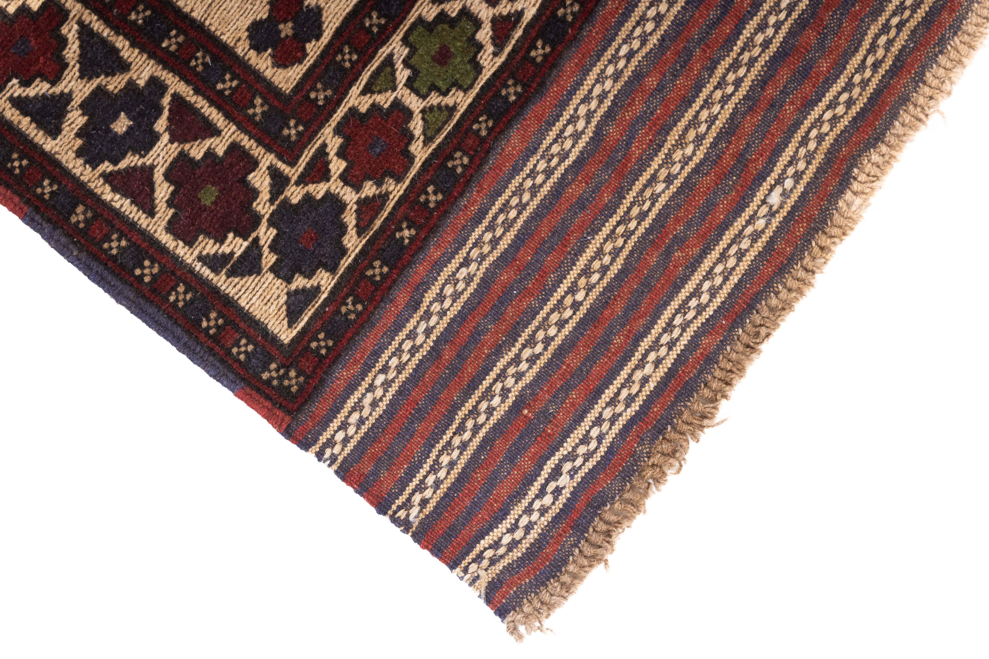 New Pakistan Soumak Rug 4'1 x 6'2