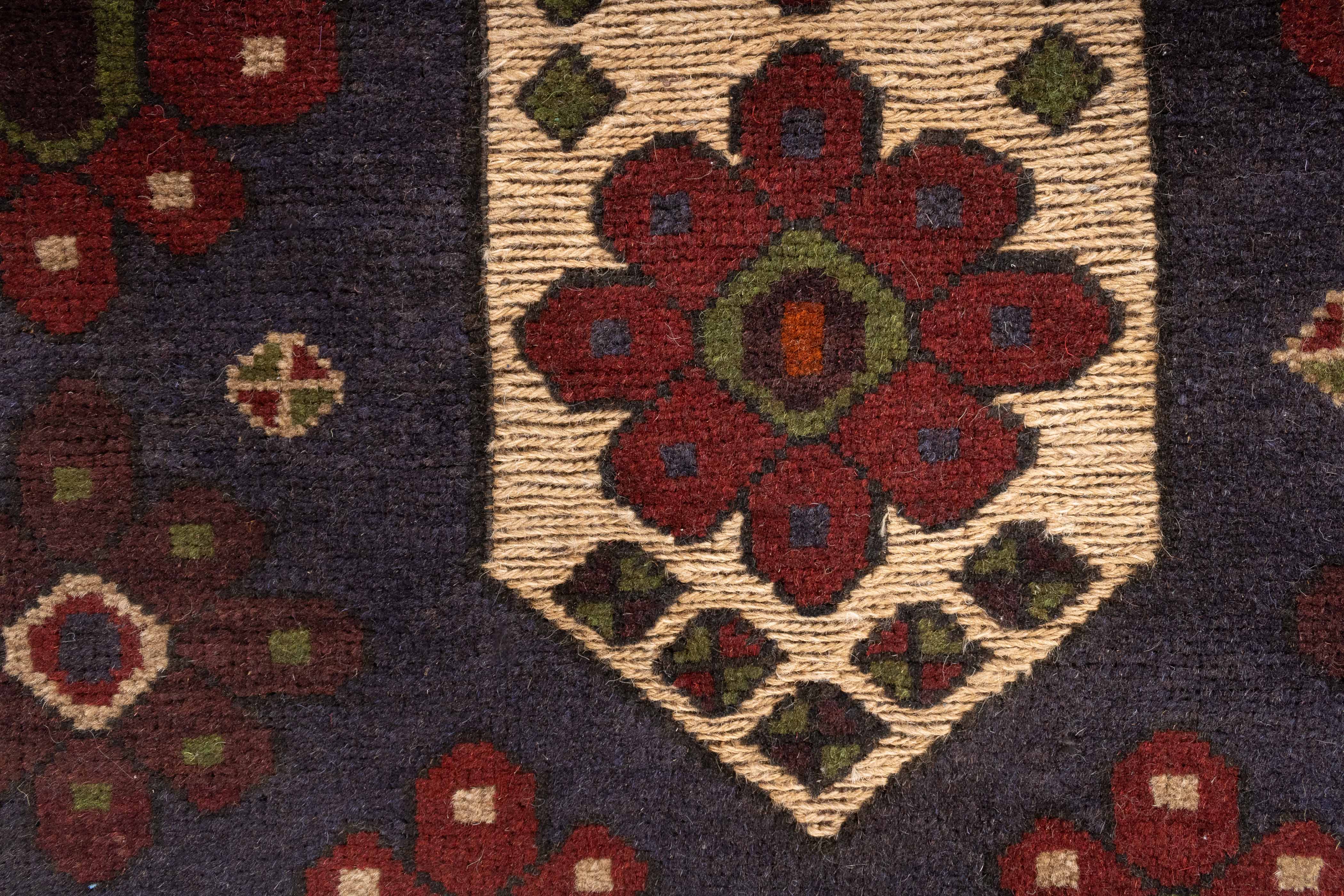 New Pakistan Soumak Rug 4'1 x 6'2