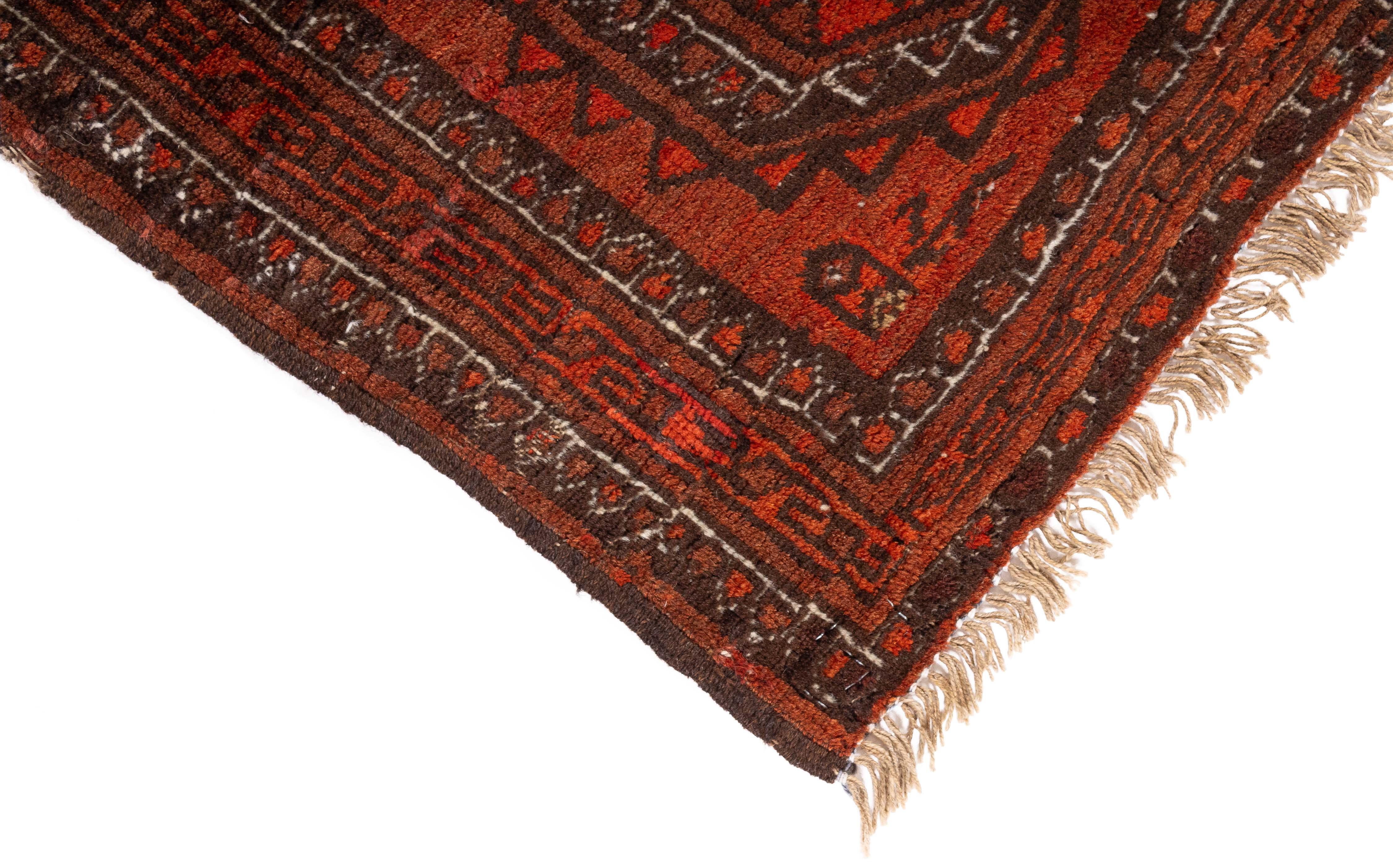 Turkmen Tribal Rug <br> 3'5 x 4'5