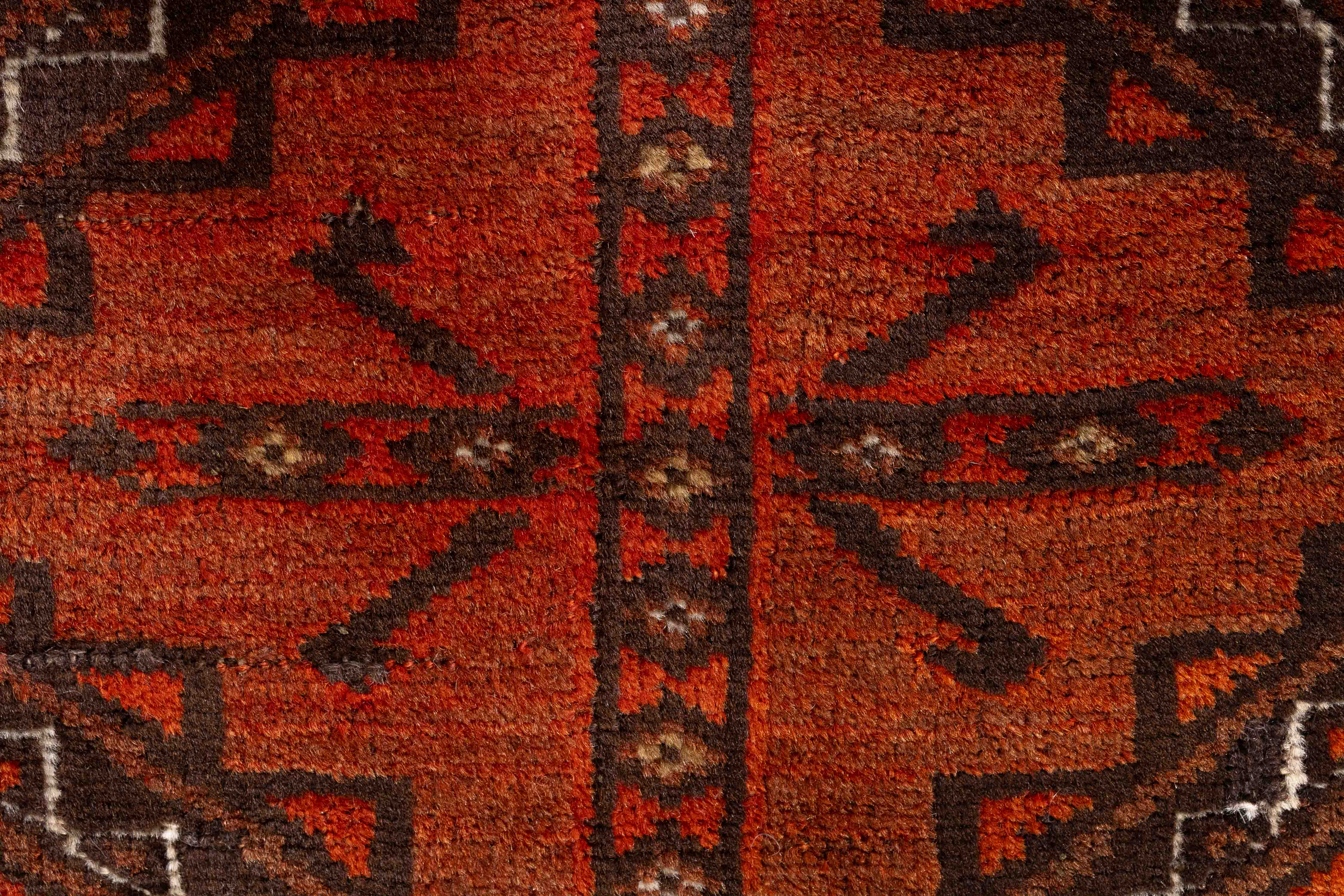 Turkmen Tribal Rug <br> 3'5 x 4'5