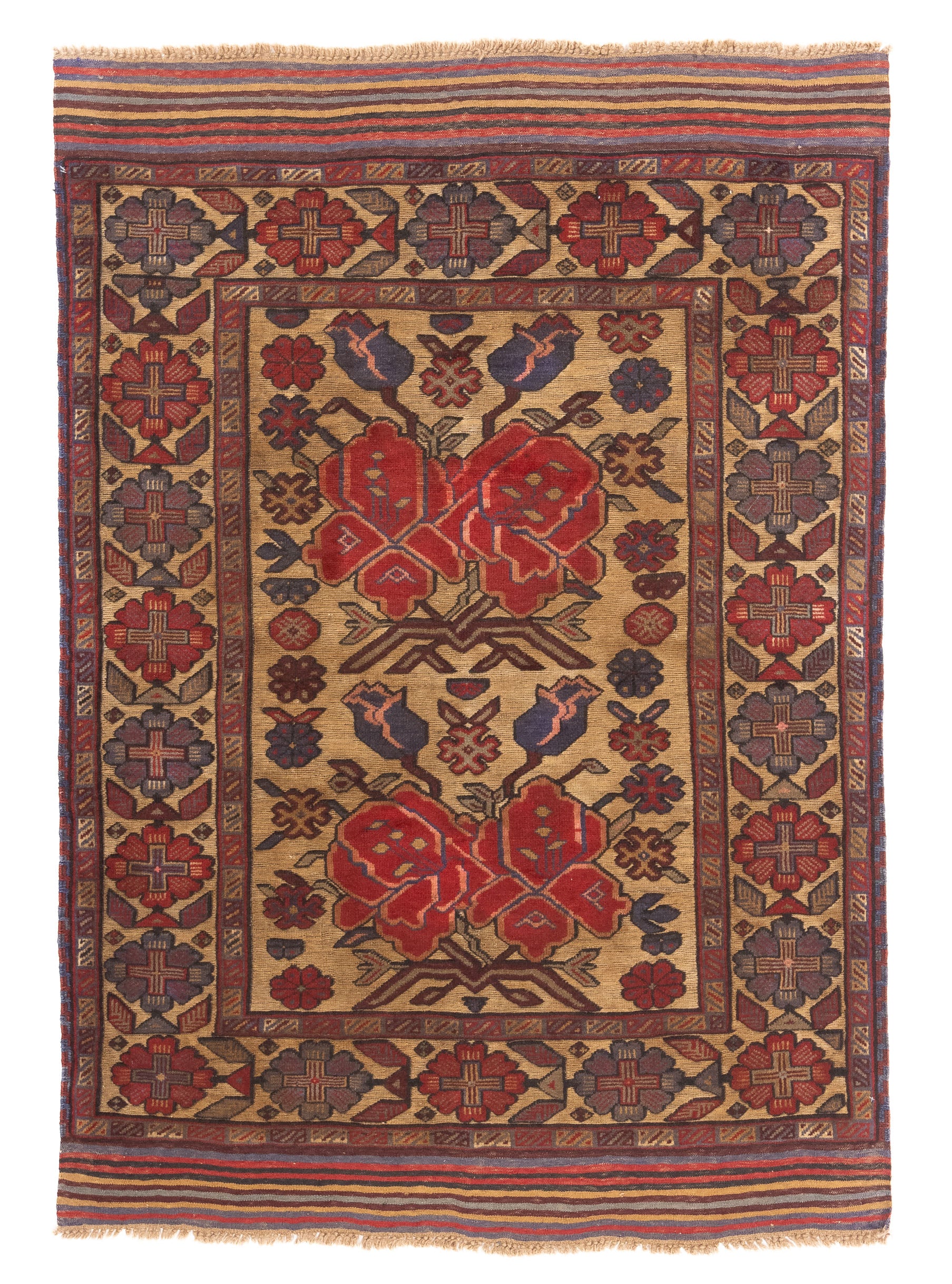 New Pakistan Soumak Rug 4'4 x 6'1