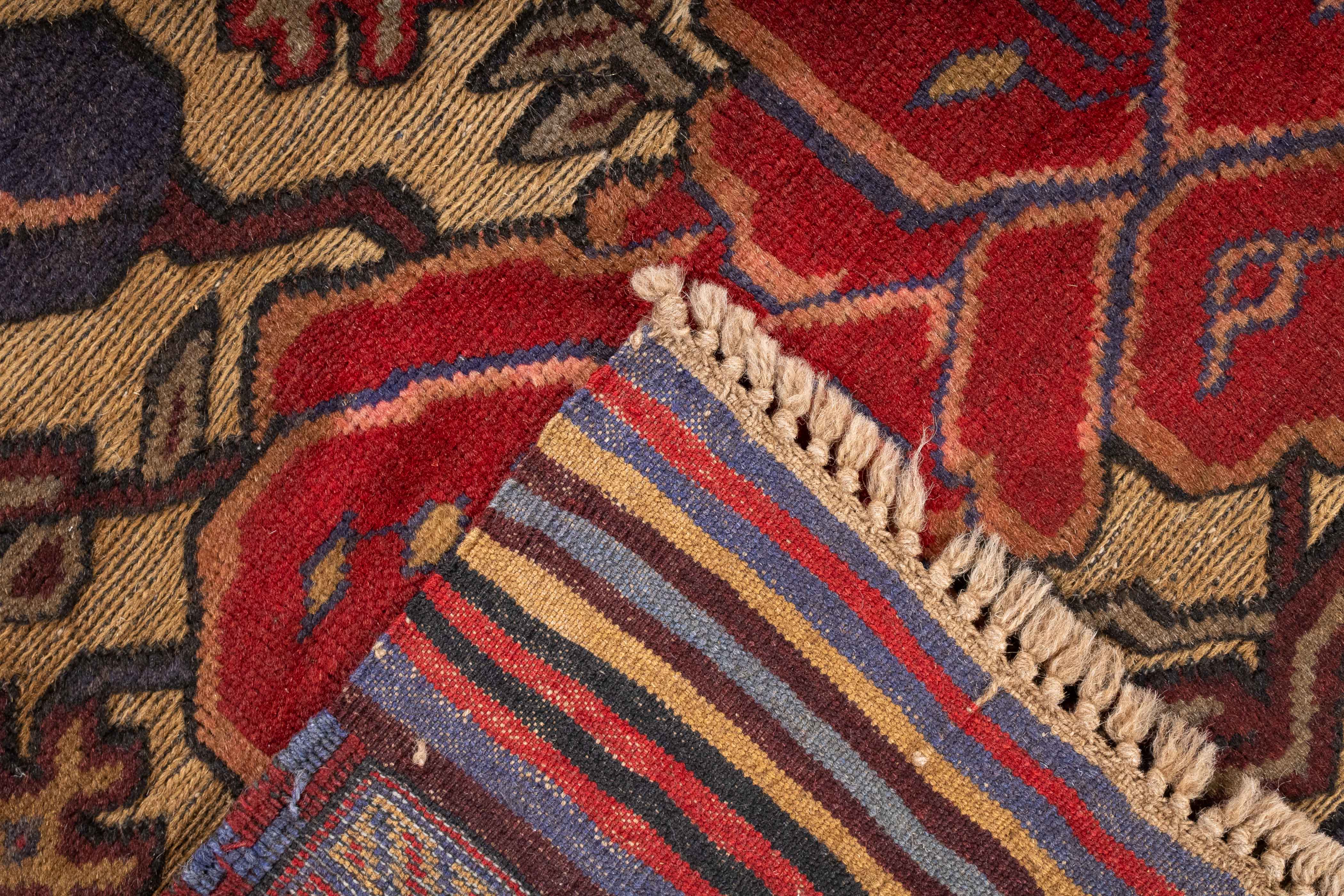 New Pakistan Soumak Rug 4'4 x 6'1