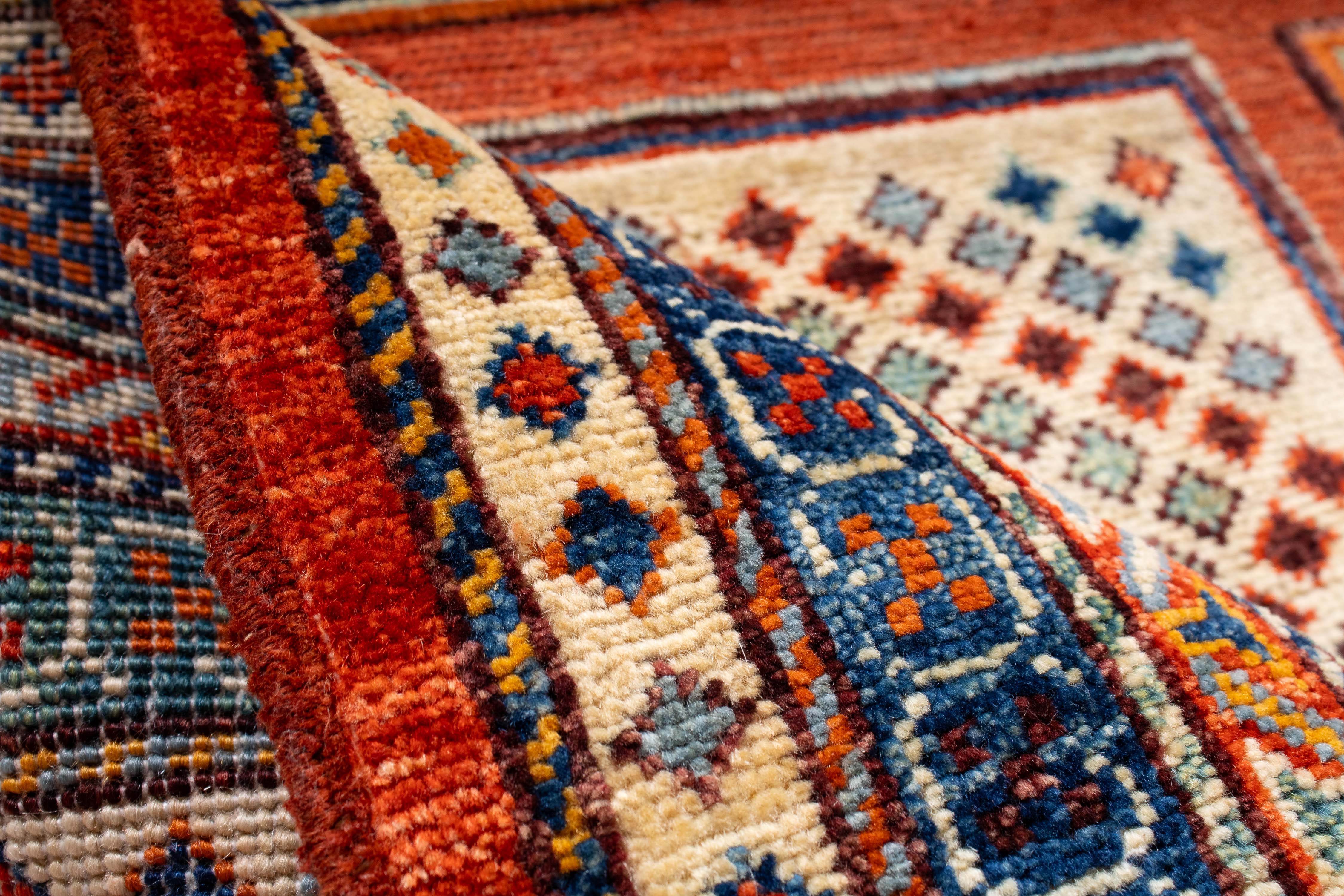 Pakistan Khyber Rug <br> 4'10 x 6'8