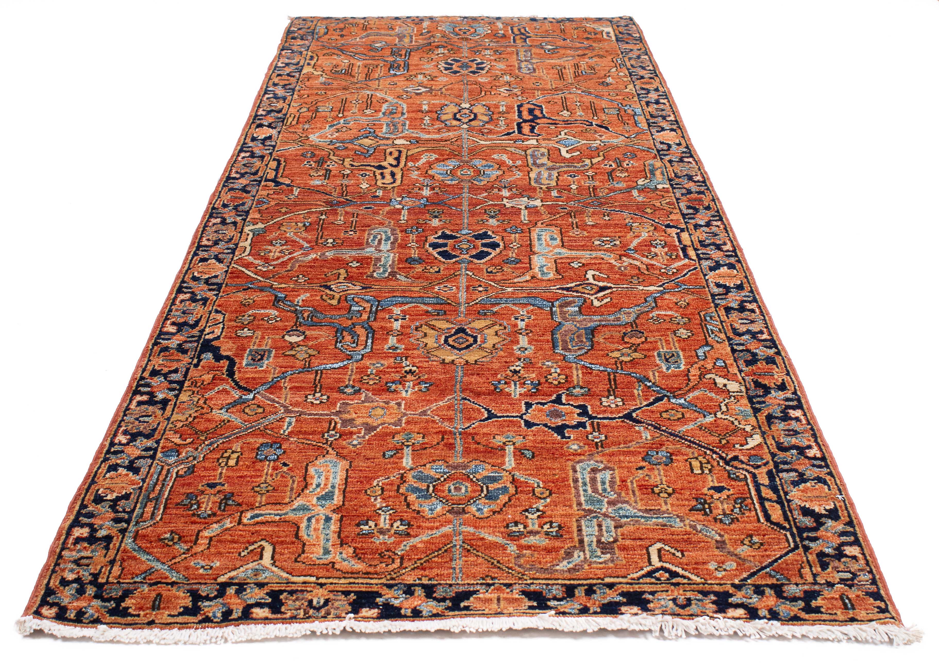 Traditional Pakistan Serapi Runner <br> 2'9 x 8'1