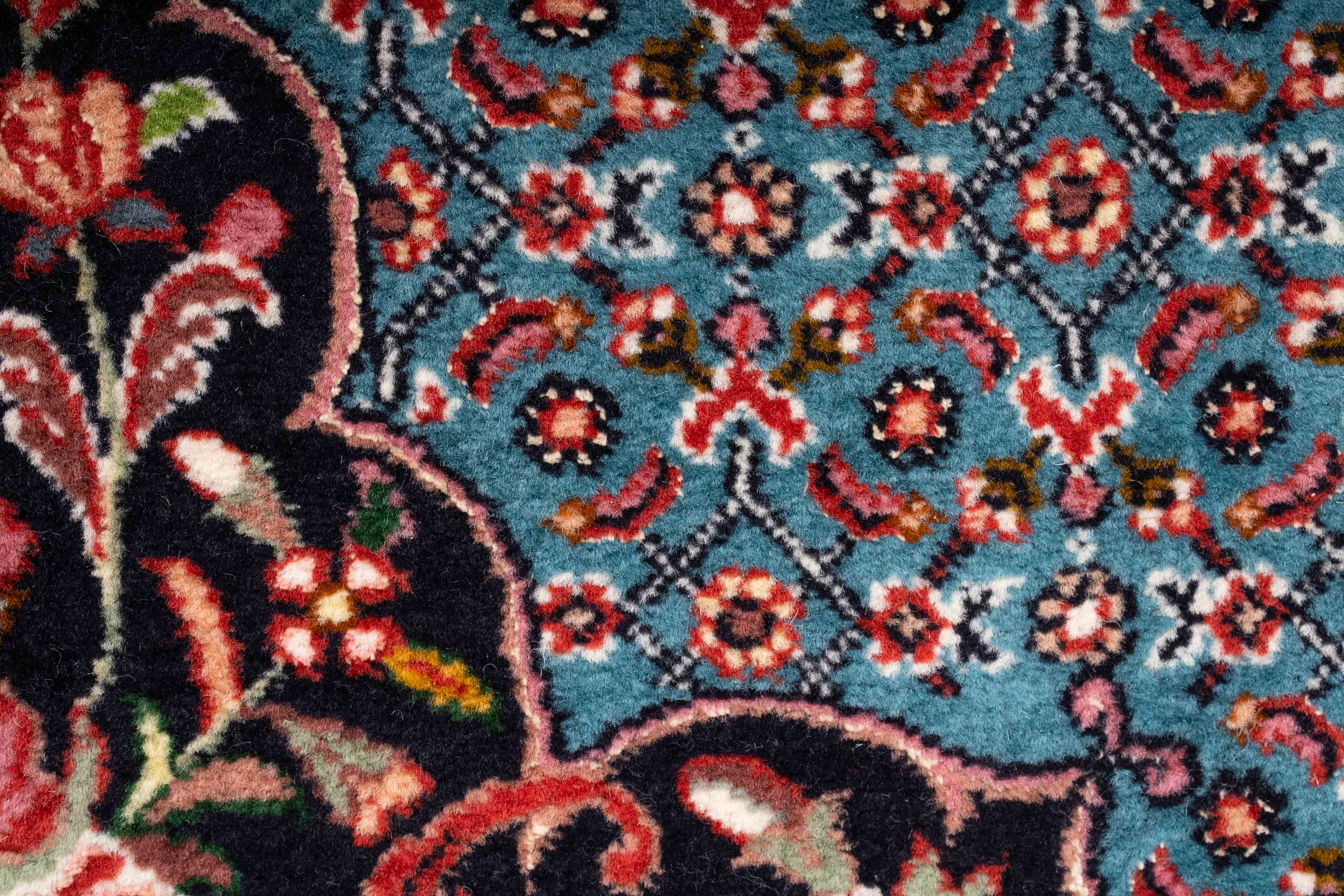 Fine Persian Bidjar Rug <br> 3'10 x 6'2