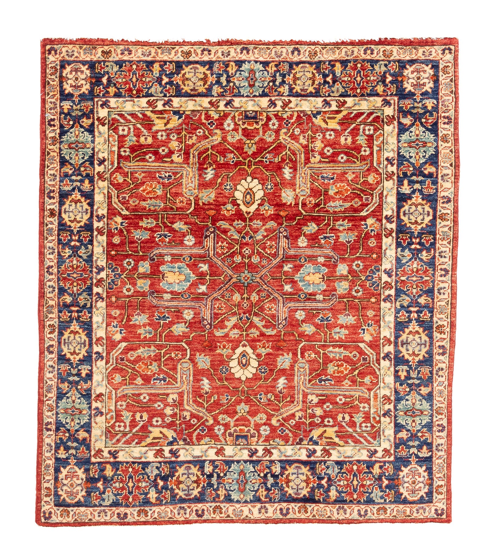 New Pakistan Serapi Rug <br> 4'0 x 4'7