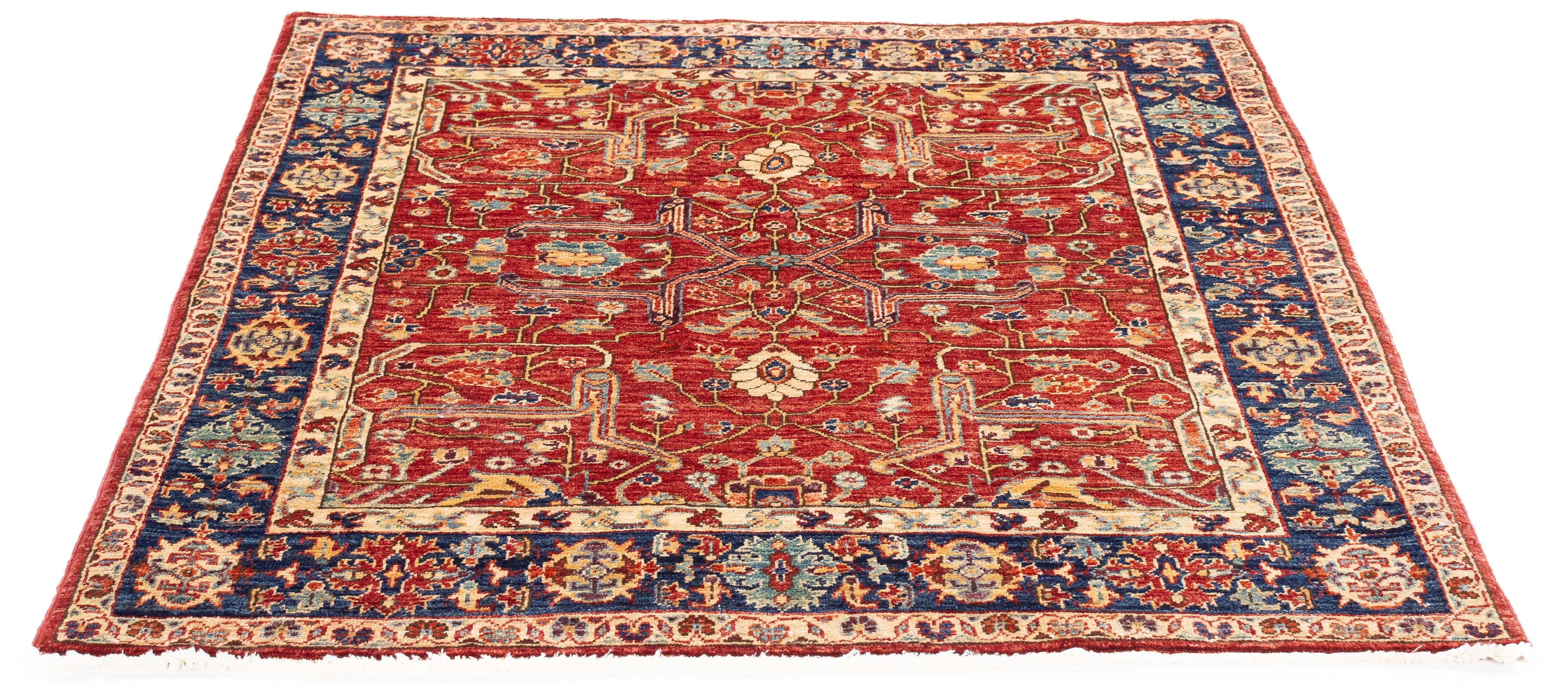 New Pakistan Serapi Rug <br> 4'0 x 4'7