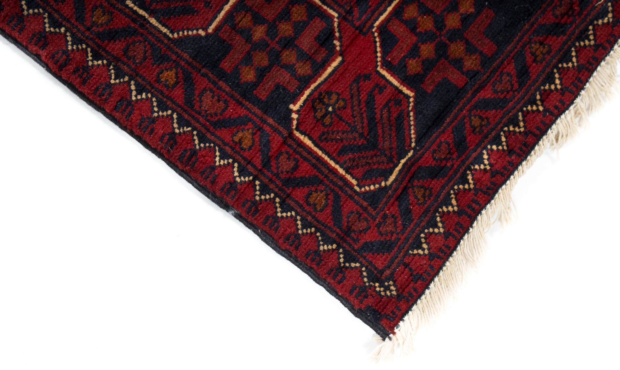 Pak Afghan Bokhara Runner <br> 2'7 x 12'10