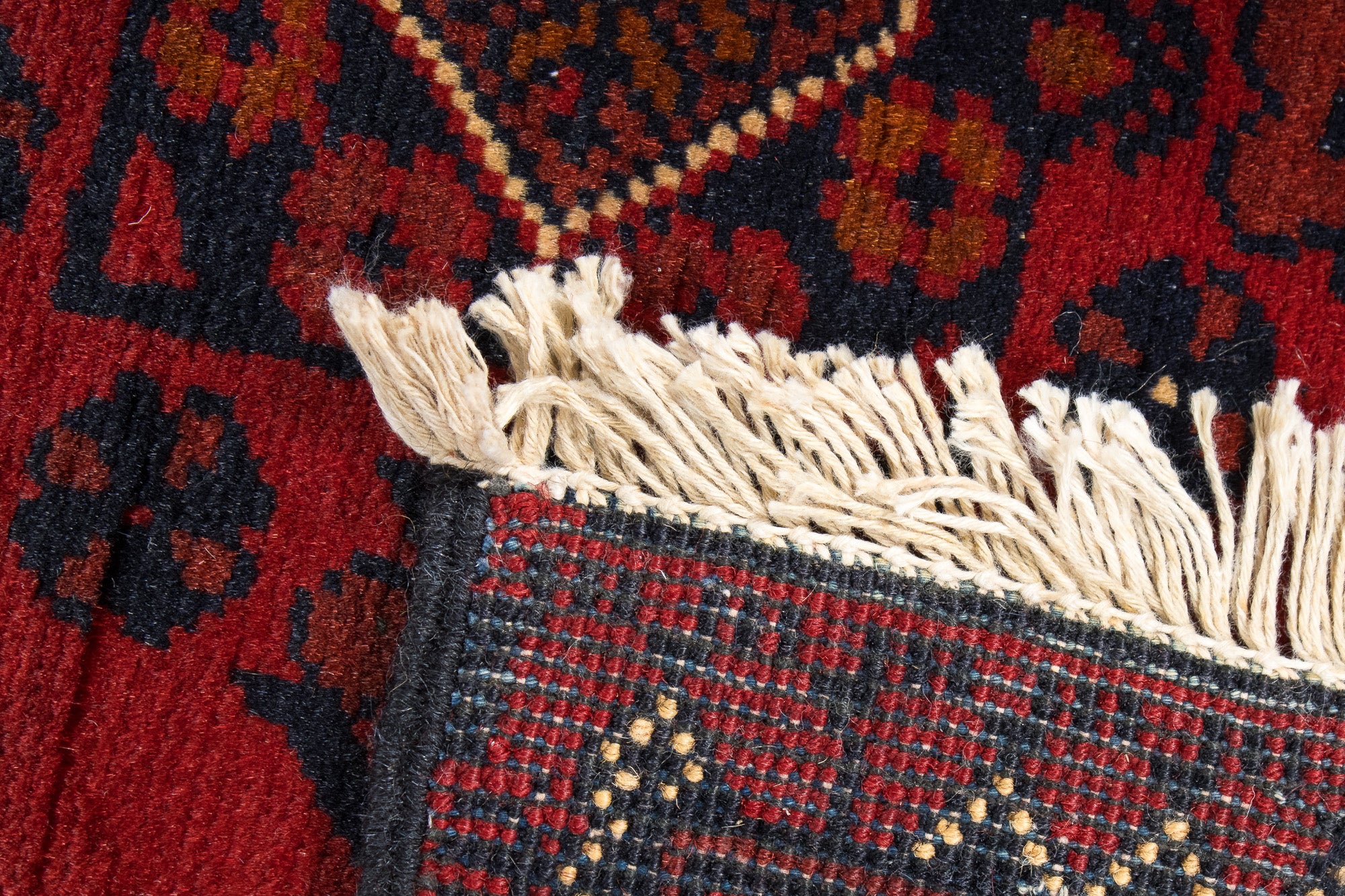 Pak Afghan Bokhara Runner <br> 2'7 x 12'10