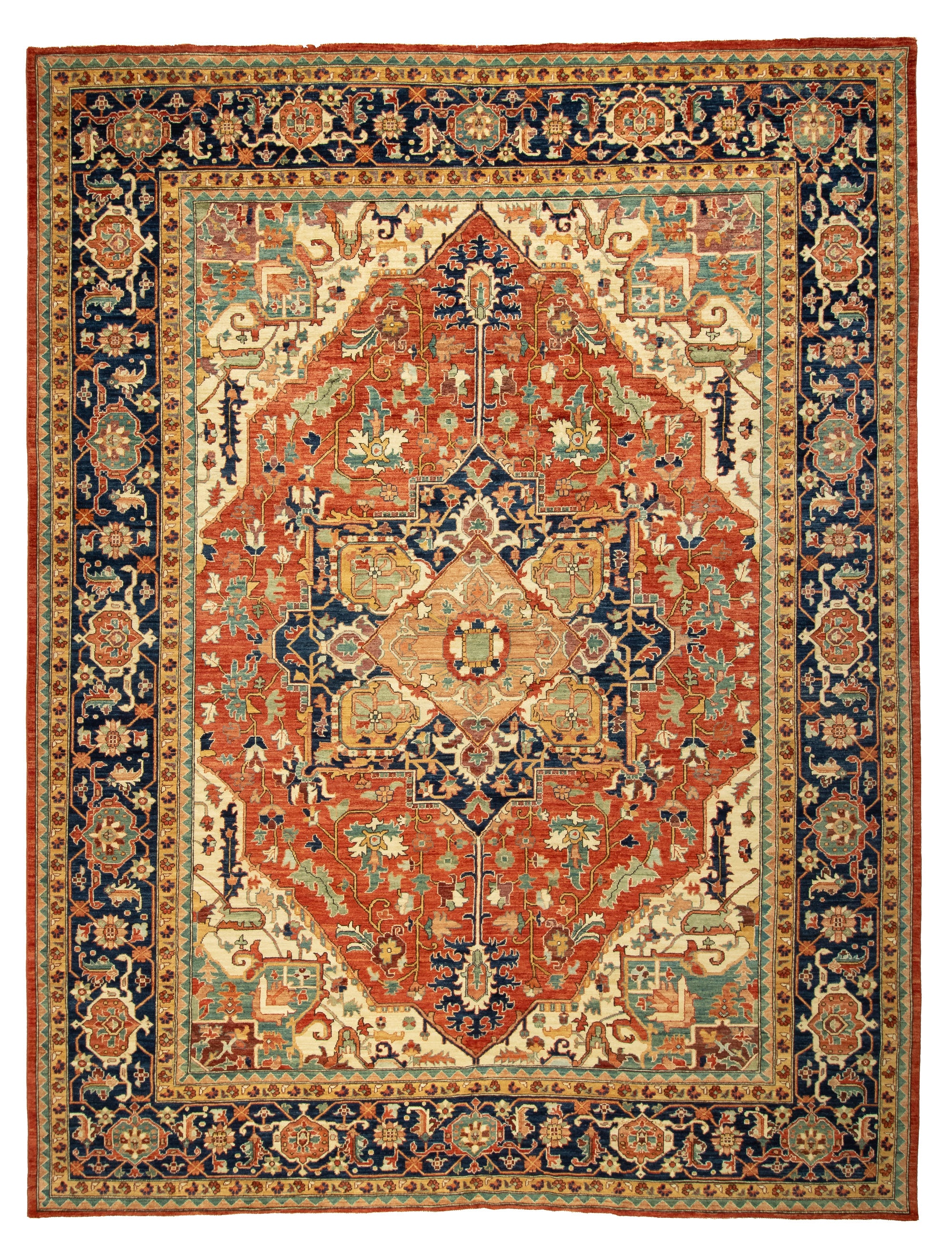 Pakistani Serapi Rug <br> 10'6 x 13'8