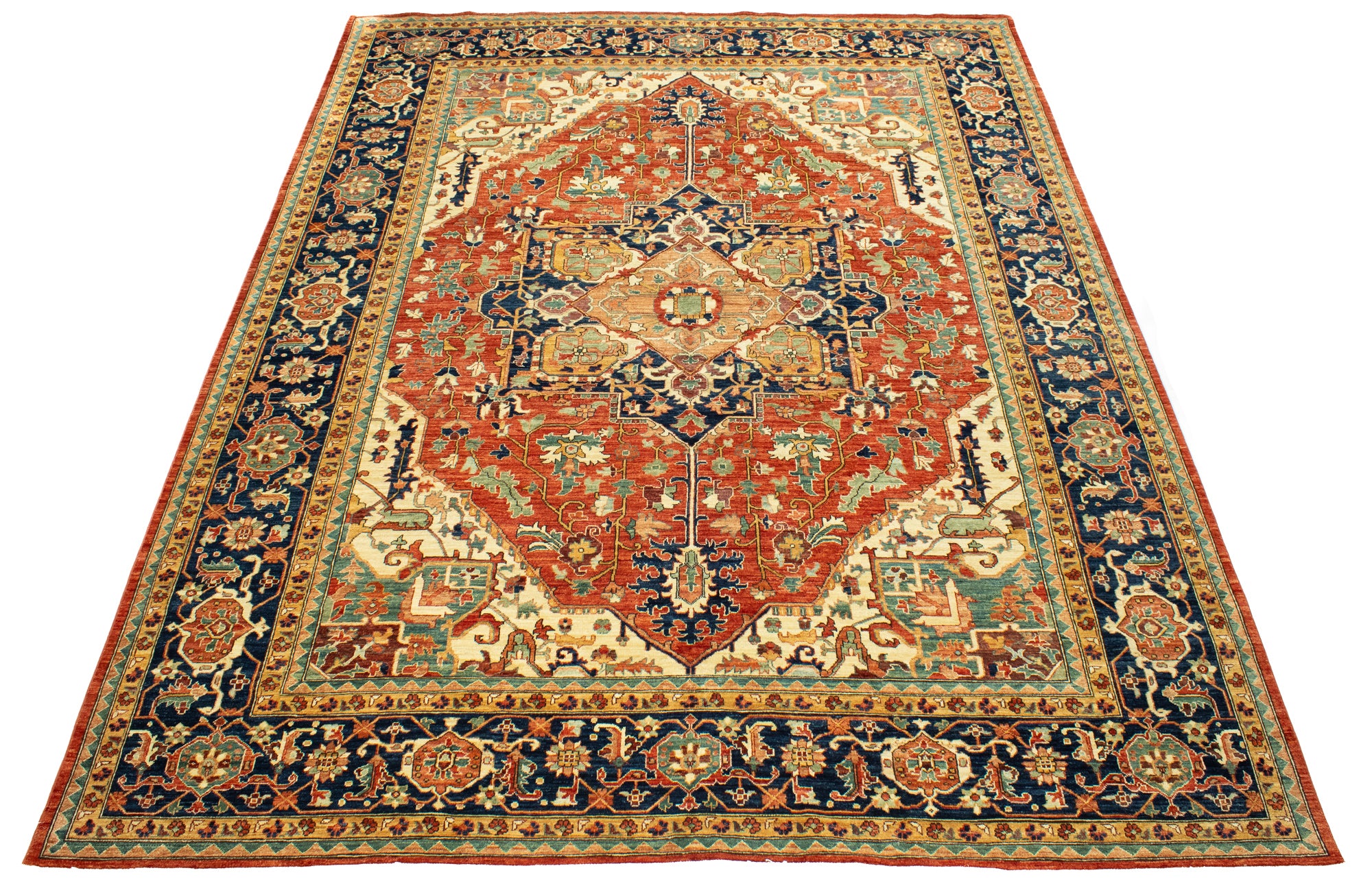 Pakistani Serapi Rug <br> 10'6 x 13'8