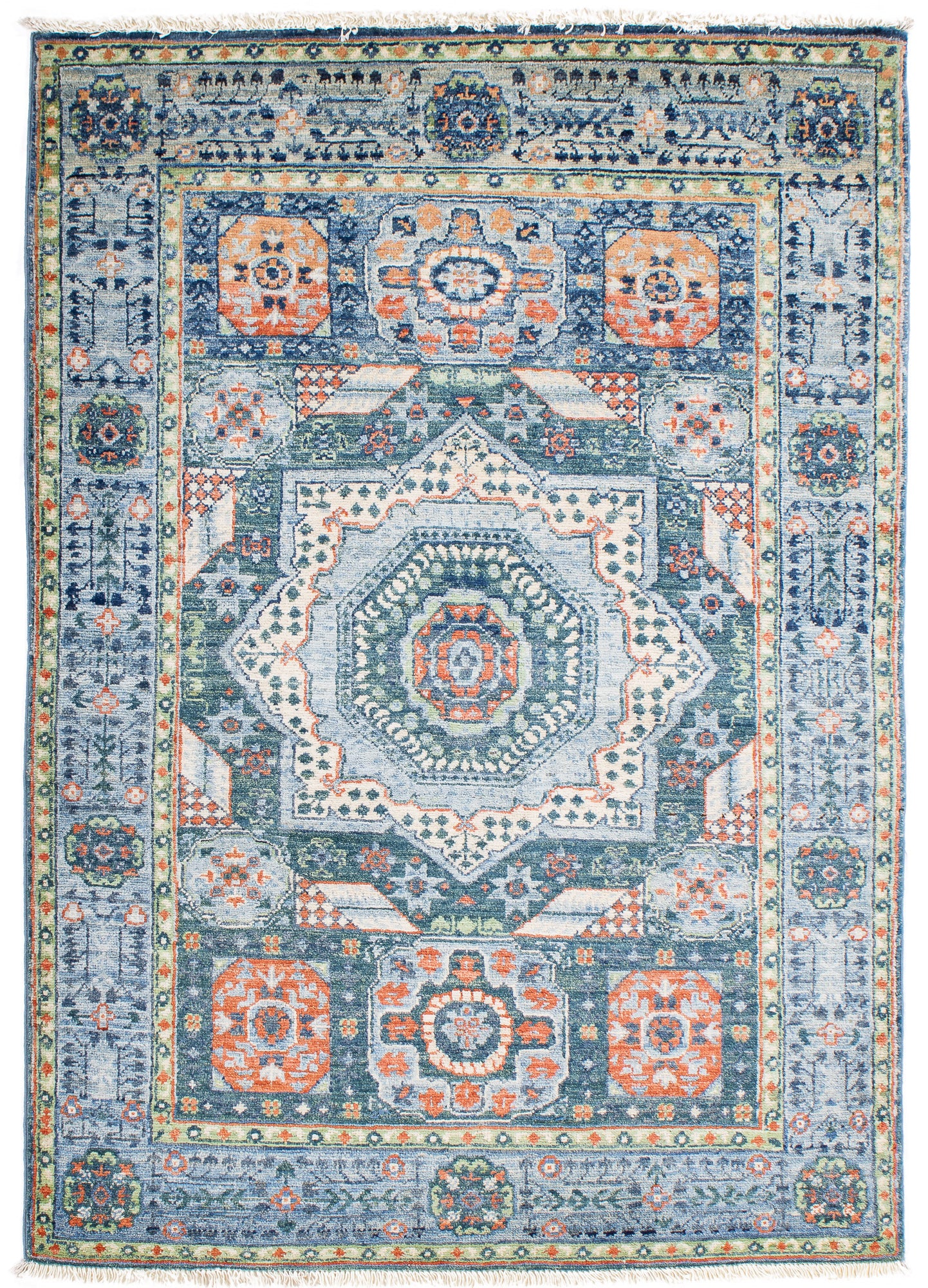 Pakistan Serapi Rug <br> 3'6' x 4'10'