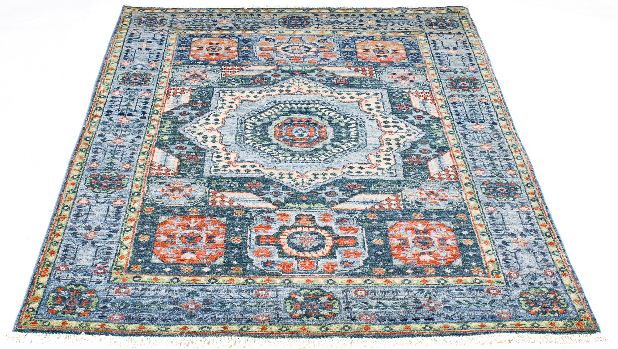 Pakistan Serapi Rug <br> 3'6' x 4'10'