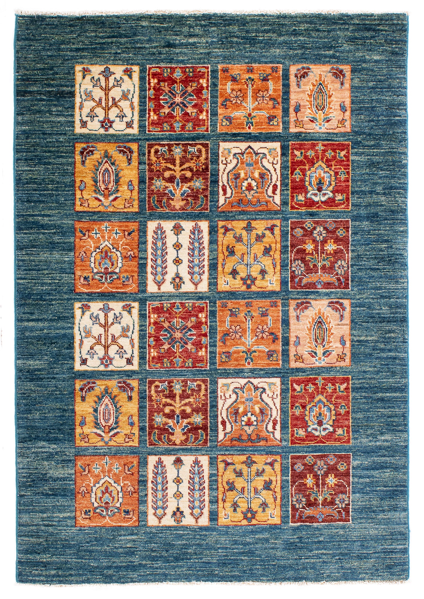 Pakistan book Pirctorial Rug 3'5' x 4'10'