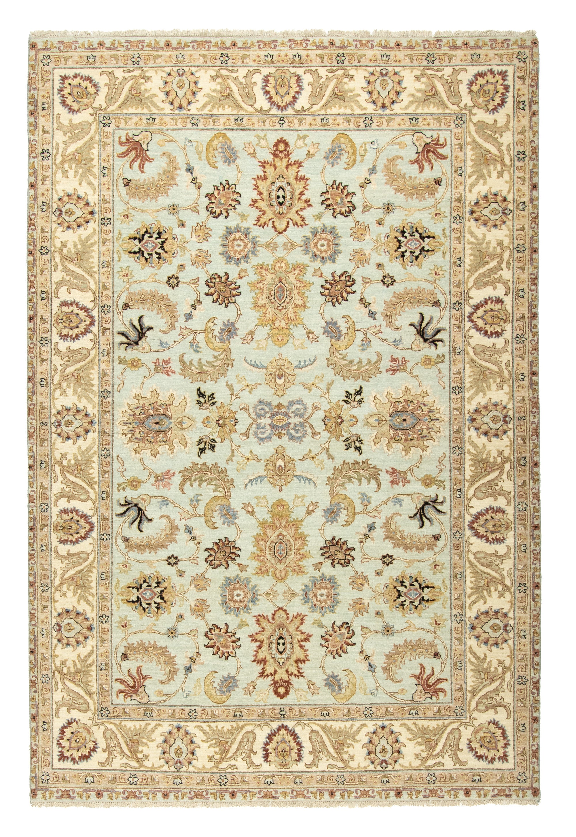 Indian Serapi Rug <br> 6'3 x 9'3