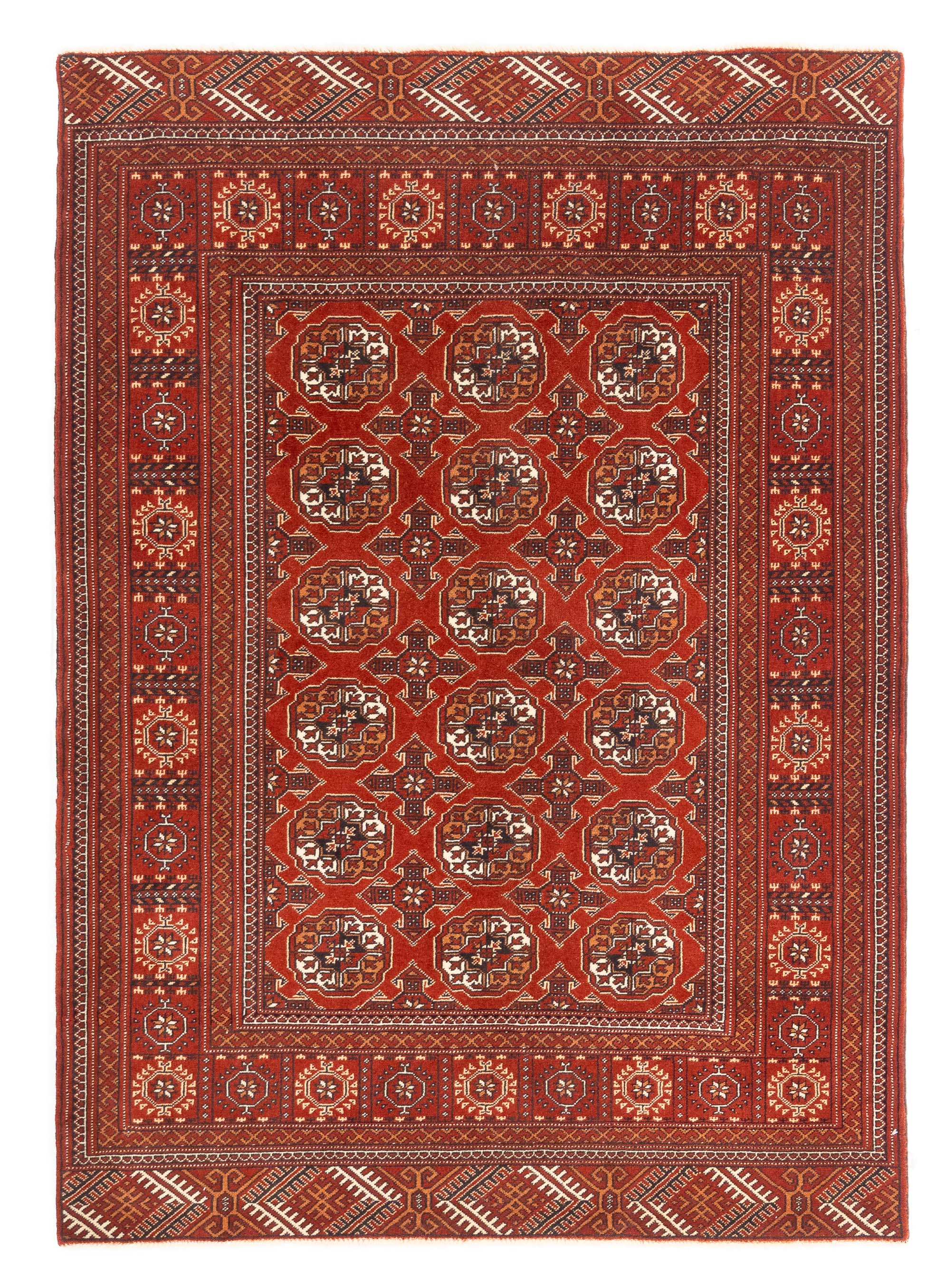 New Turkeman Rug <br> 4'8 x 6'5