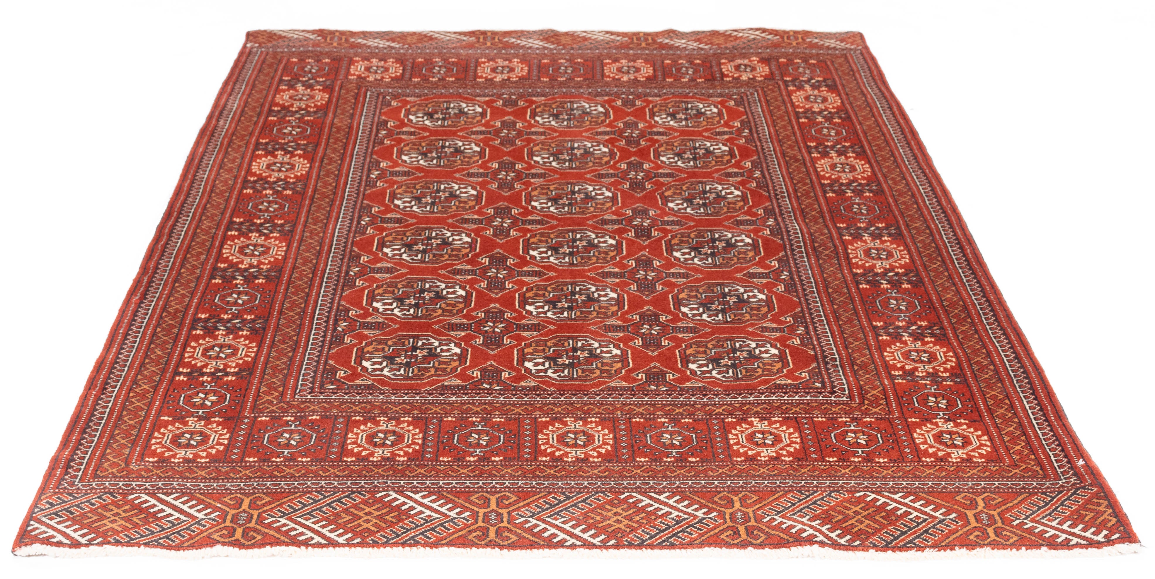 New Turkeman Rug <br> 4'8 x 6'5