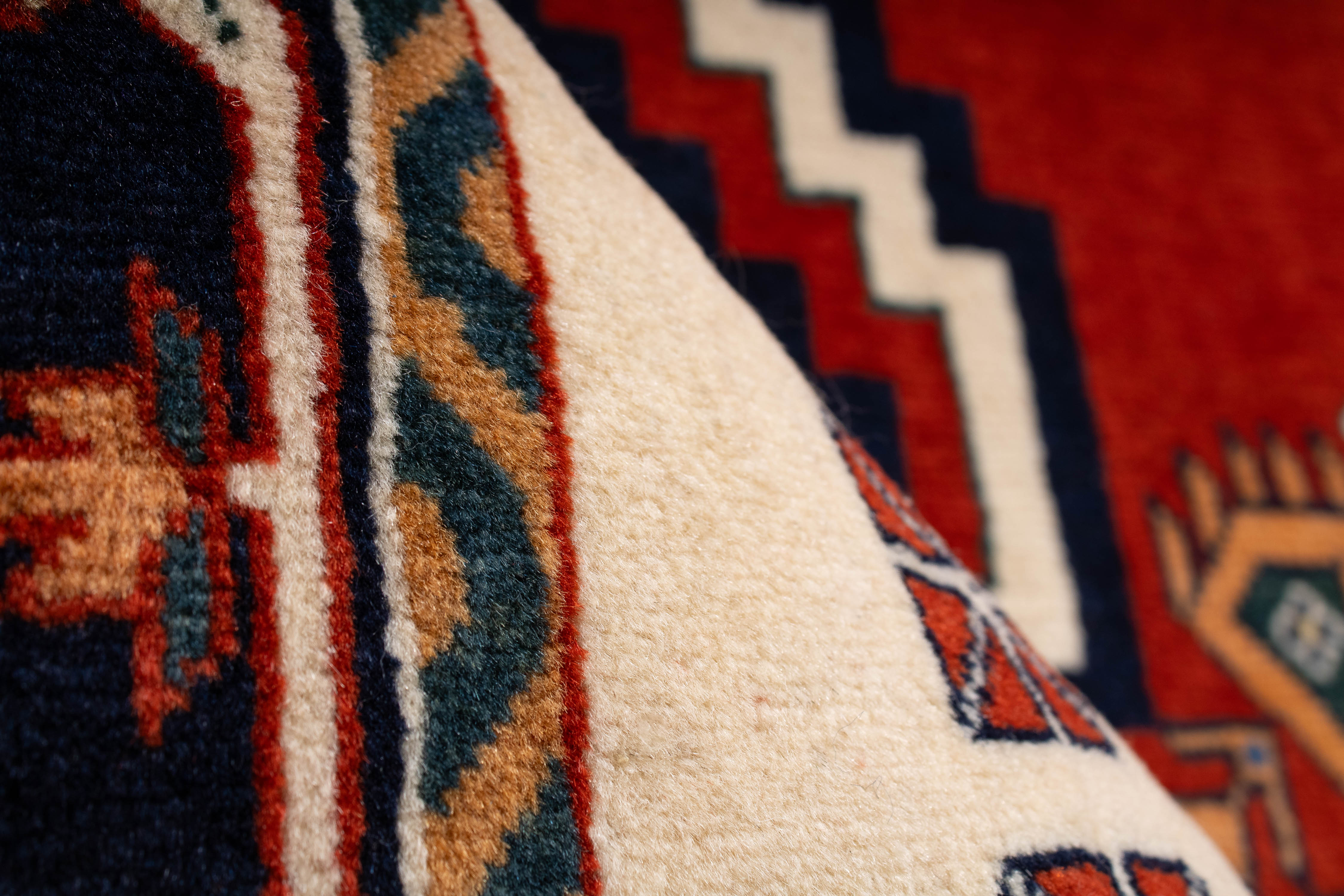 Persian Gabbeh Rug <br> 5'1 x 7'4