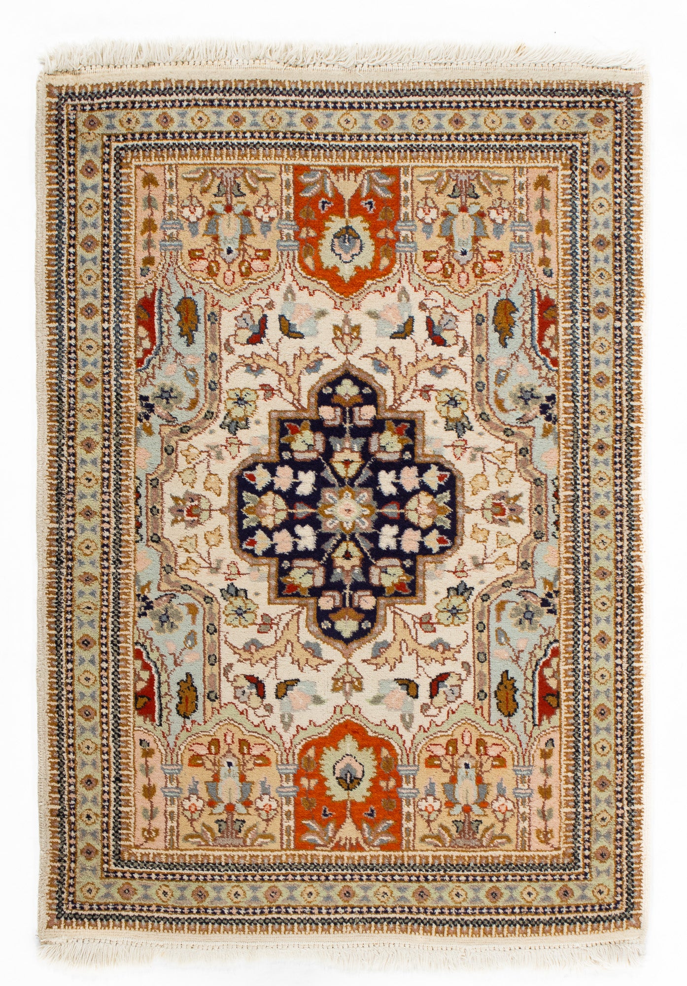 Persia Tabba Tabriz Rug <br> 2'8 x 3'8