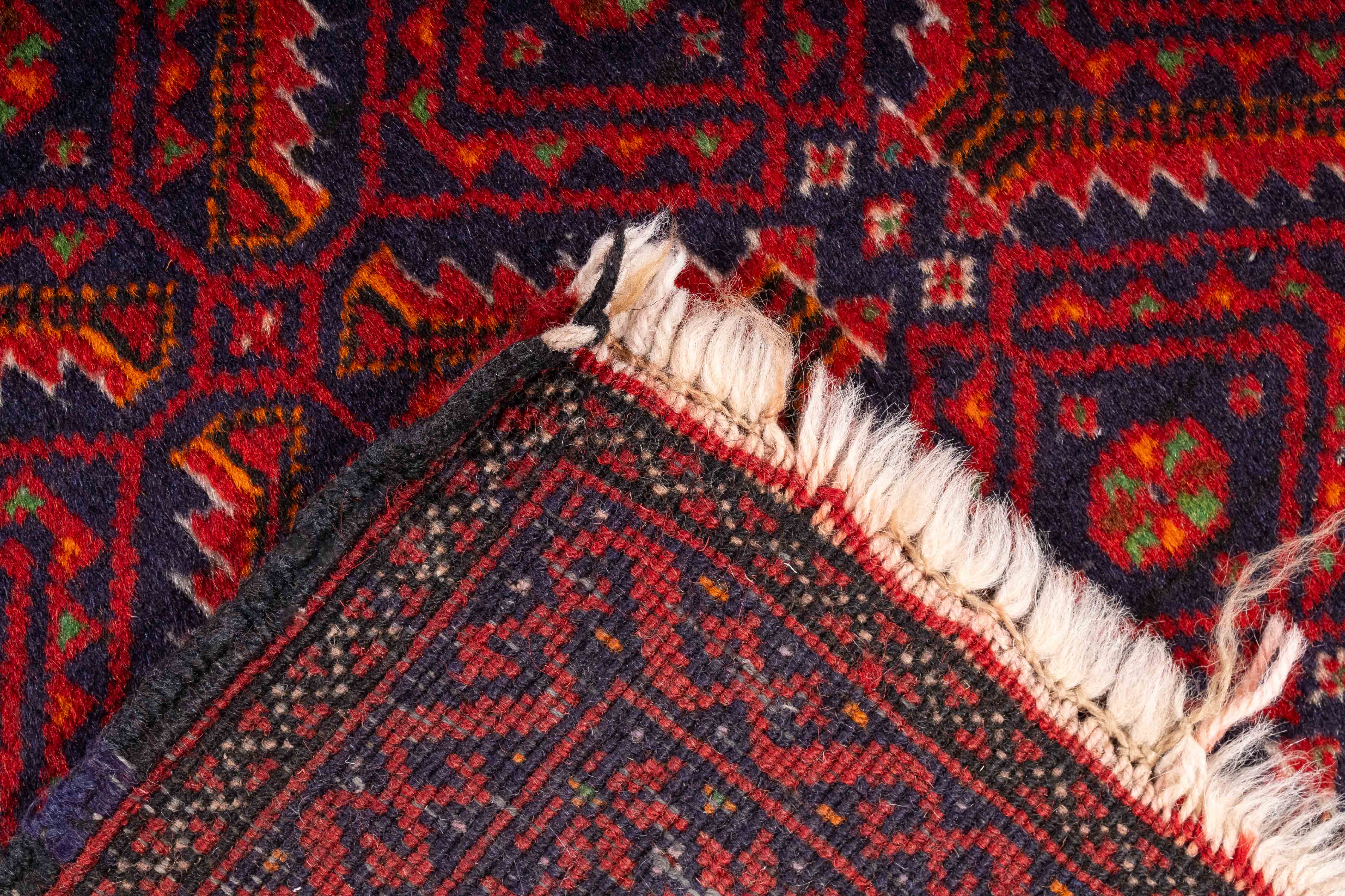 Turkmen Bokhara Rug <br> 3'1 x 5'4