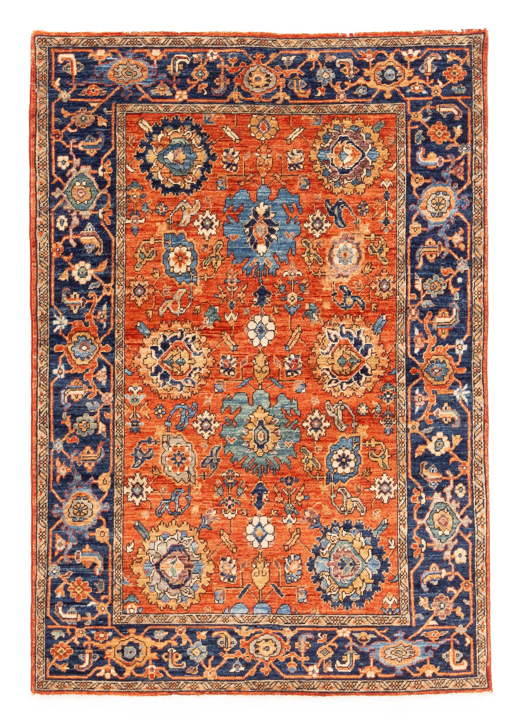 New Pakistan Serapi Rug <br> 4'5 x 6'4