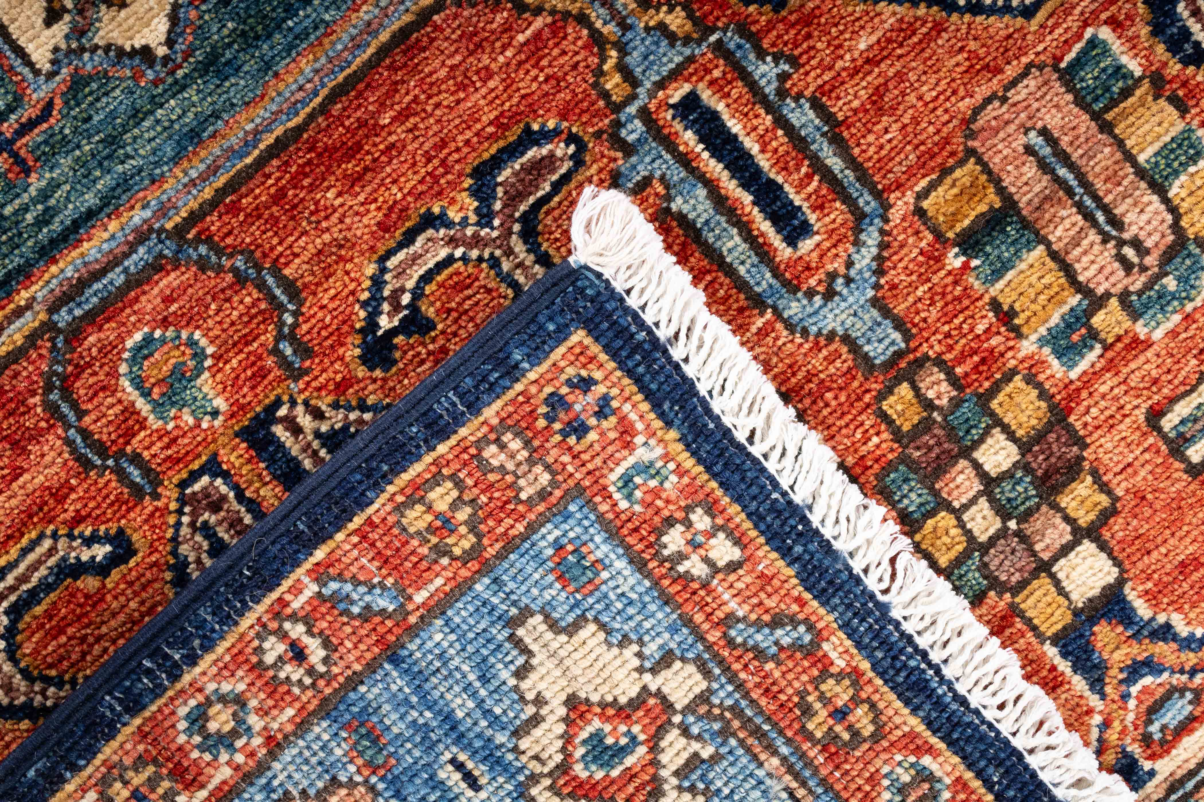 New Pakistan Serapi Rug <br> 4'2 x 6'1