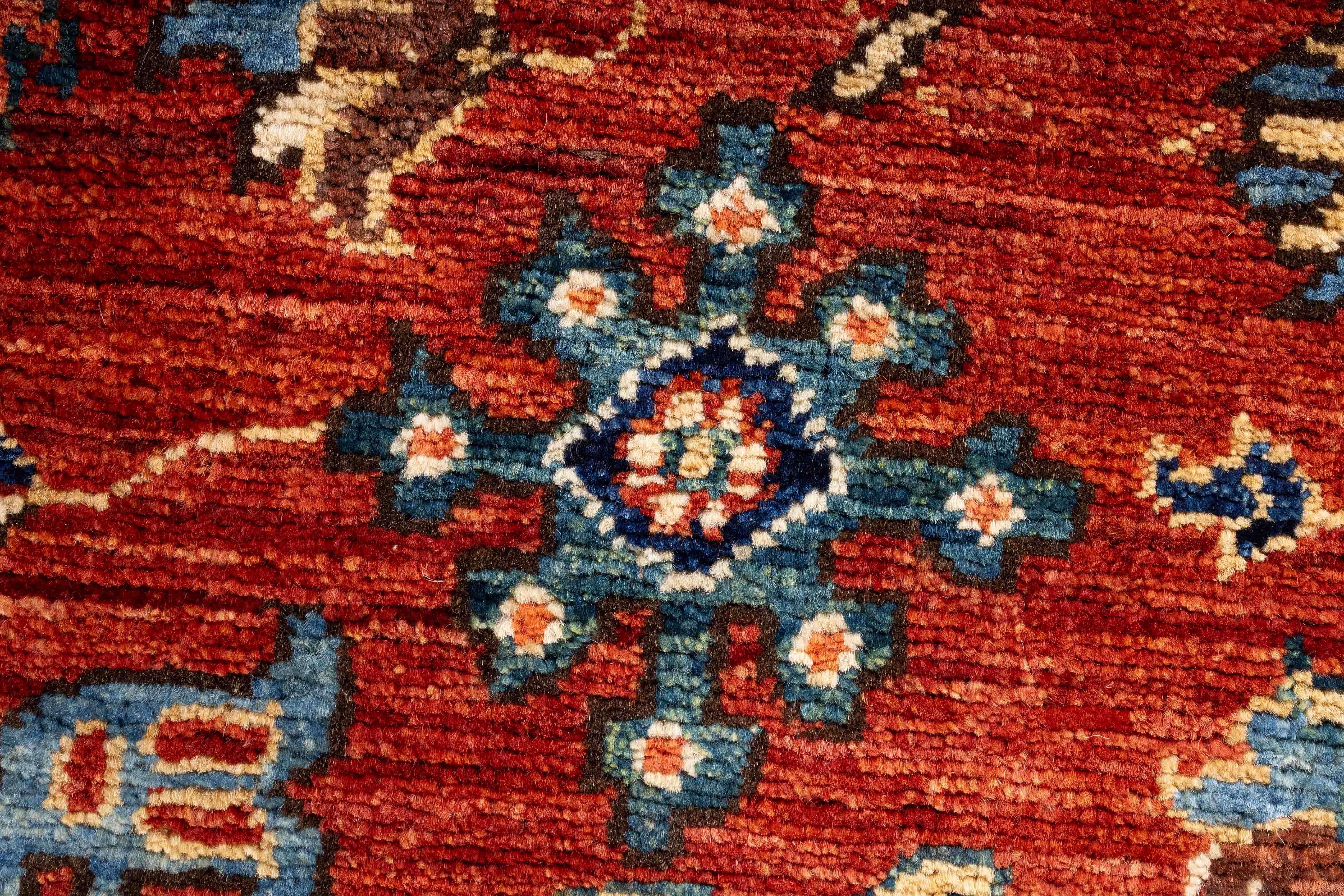 New Pakistan Serapi Rug <br> 4'2 x 5'10