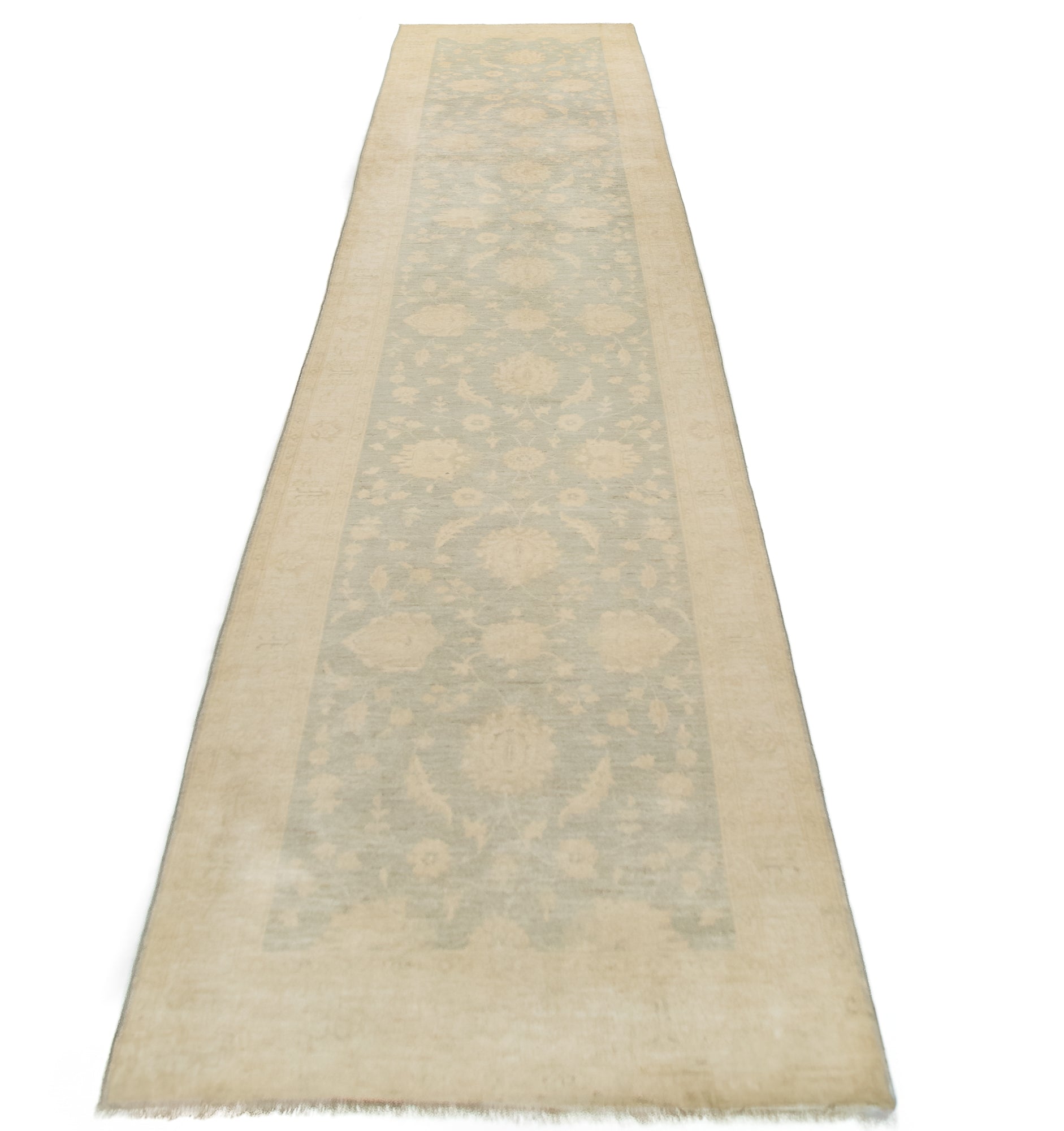 Pak Silky Oushak Rug <br> 4'1 x 17'1