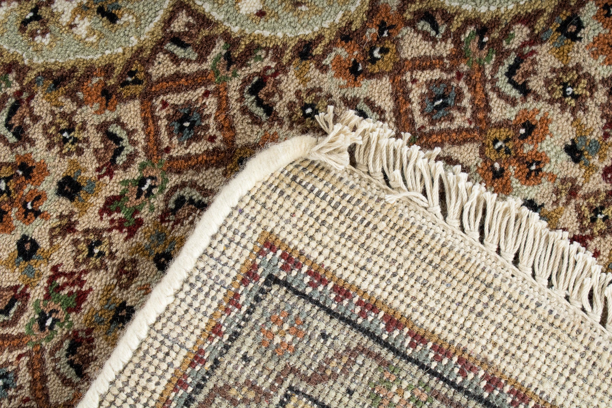 Indo Fine Bidjar Rug <br> 6'0 x 9'3