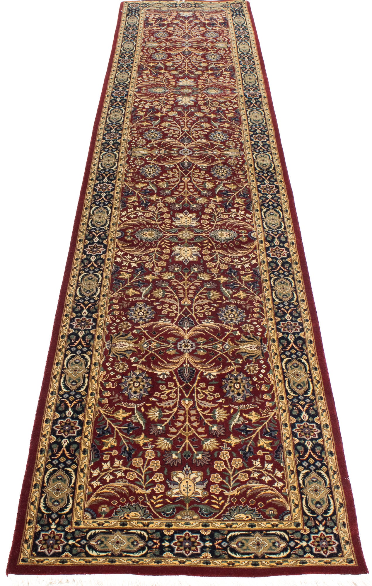 Pak Tabriz Rug <br> 2'7 x 12'5