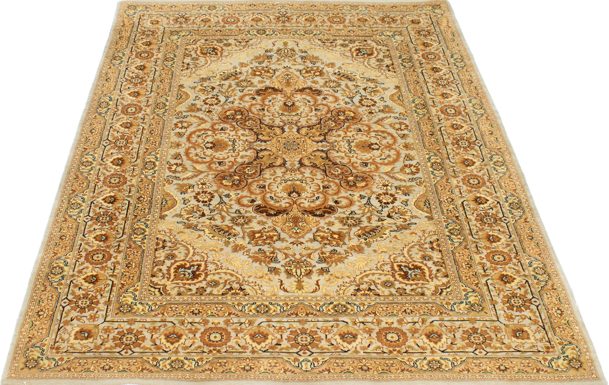 Pak Tabriz Rug <br> 4'0 x 6'0