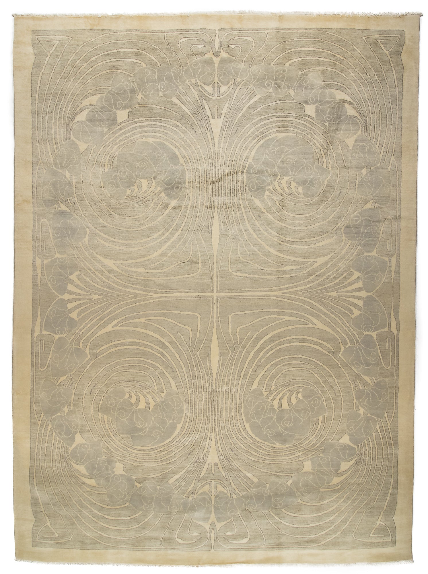 Pak Wool and Silk Rug <br> 10'1 x 13'8