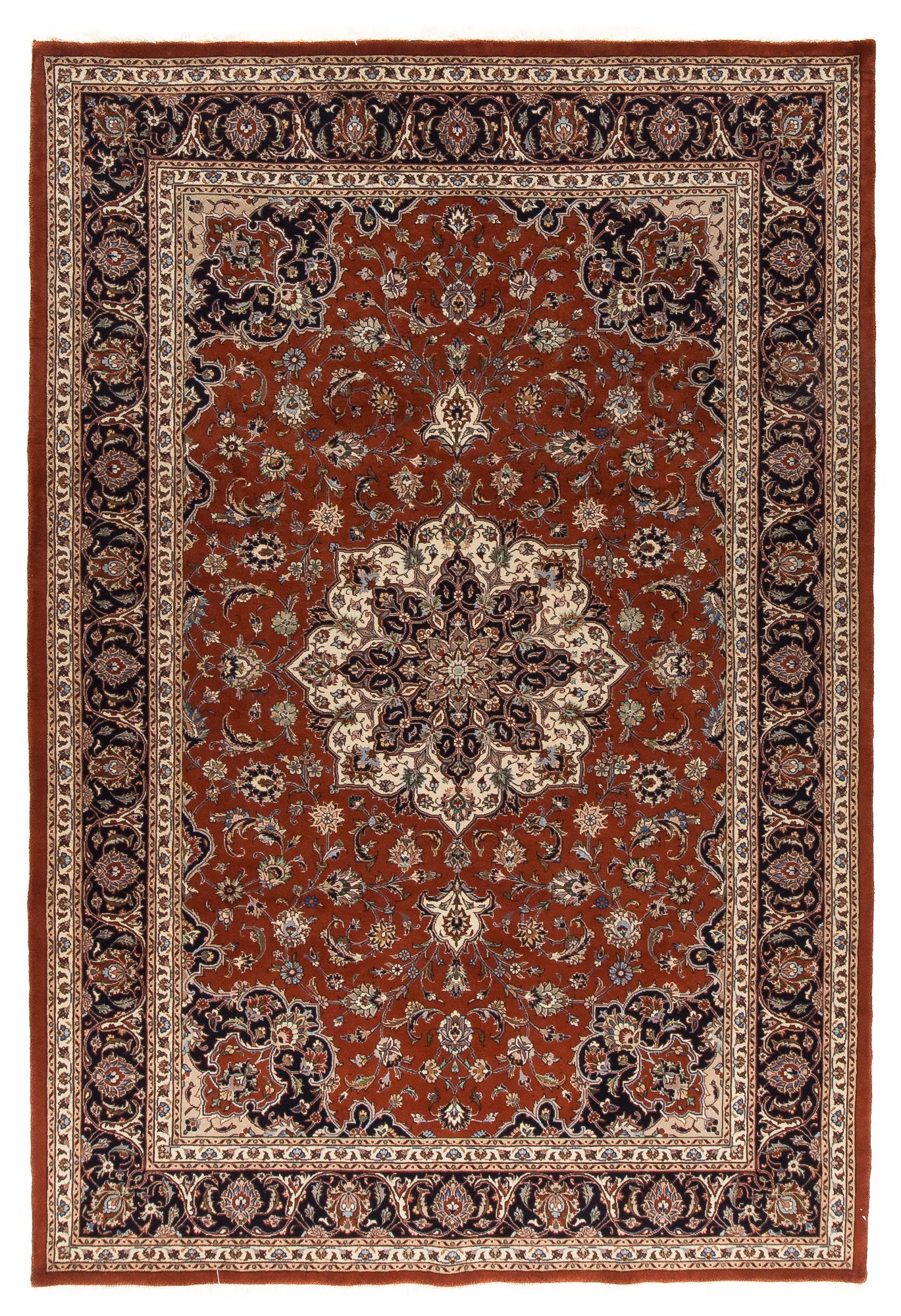 Persian Kashmar Rug <br> 6'9 x 10'0