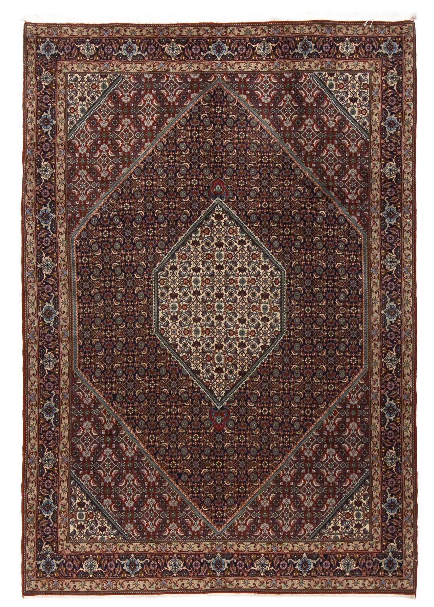 Traditional Persian Bidjar Rug <br> 7'0  x 10'0