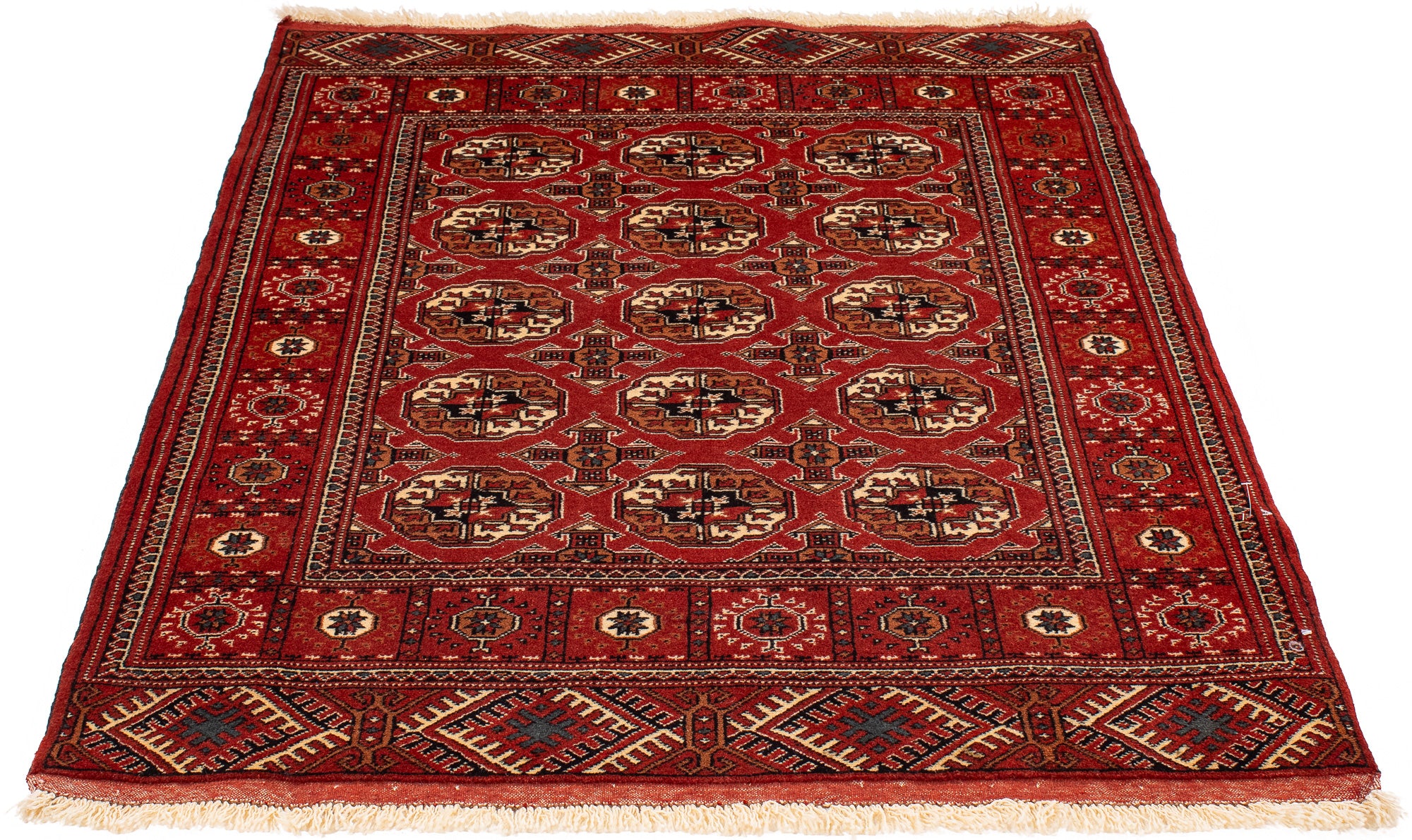 Persian Torkoman Rug <br> 3'6' x 5'0'