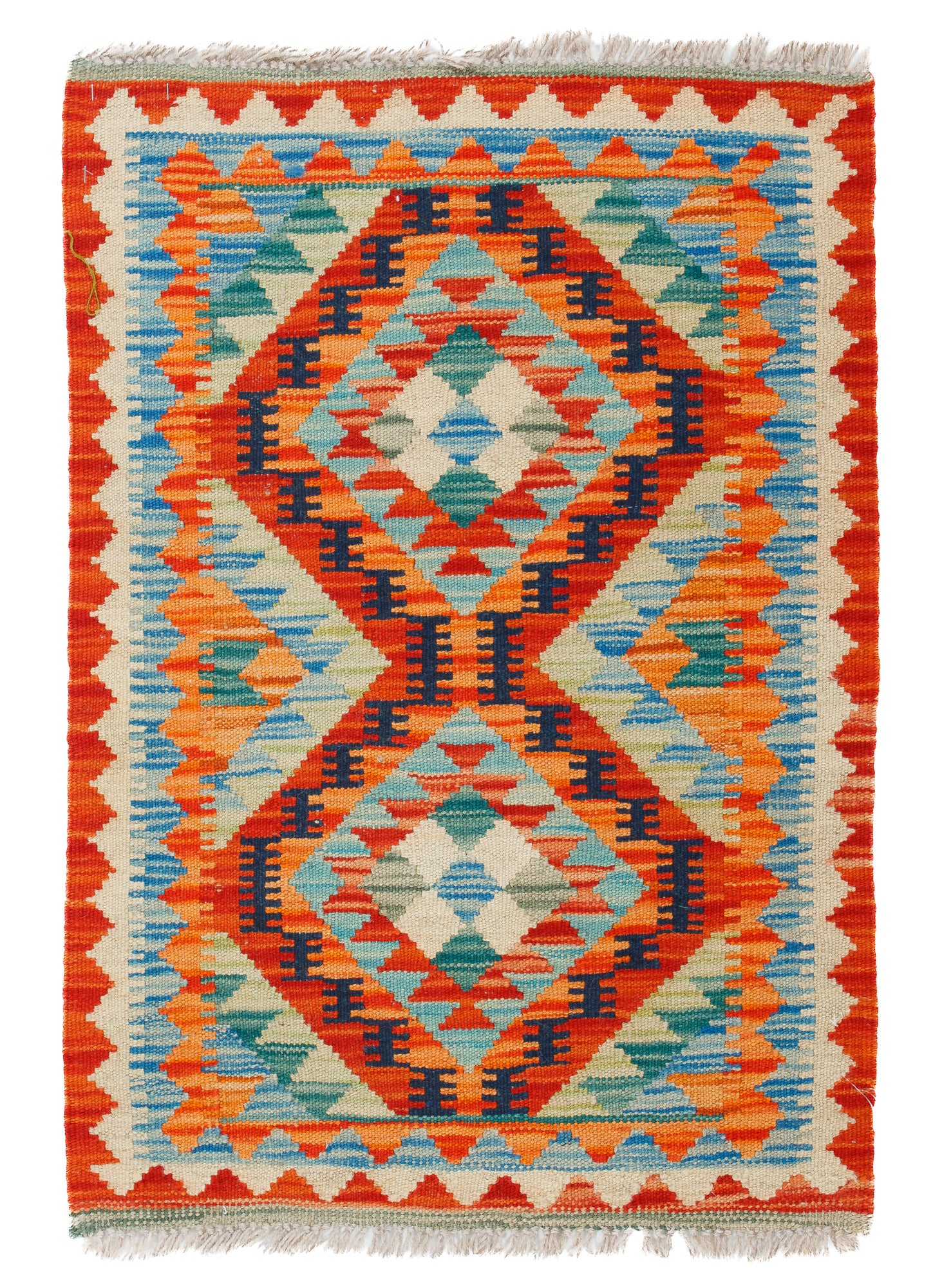 Colorful Pak Kilim Rug <br> 2'0 x 3'0