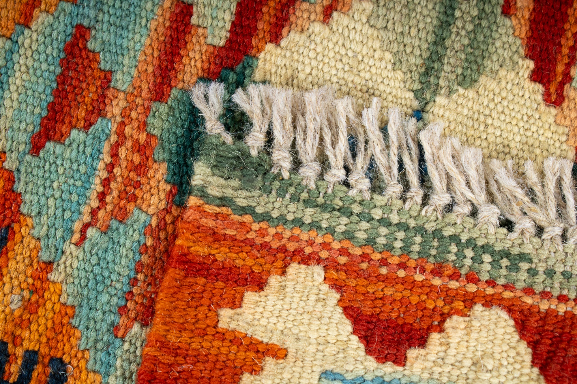 Colorful Pak Kilim Rug <br> 2'0 x 3'0