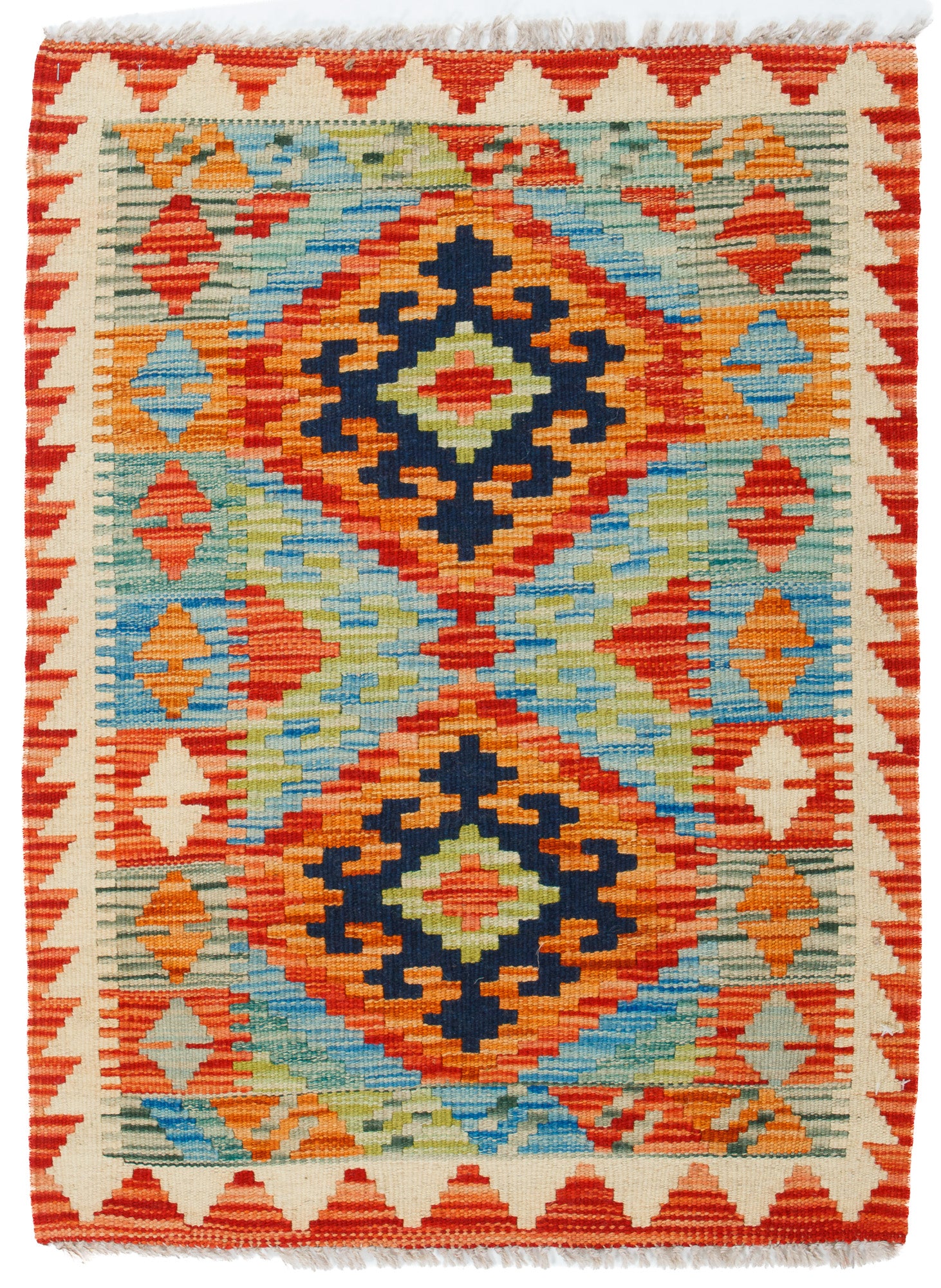 Geometric Kilim Rug <br> 2'0 x 3'0