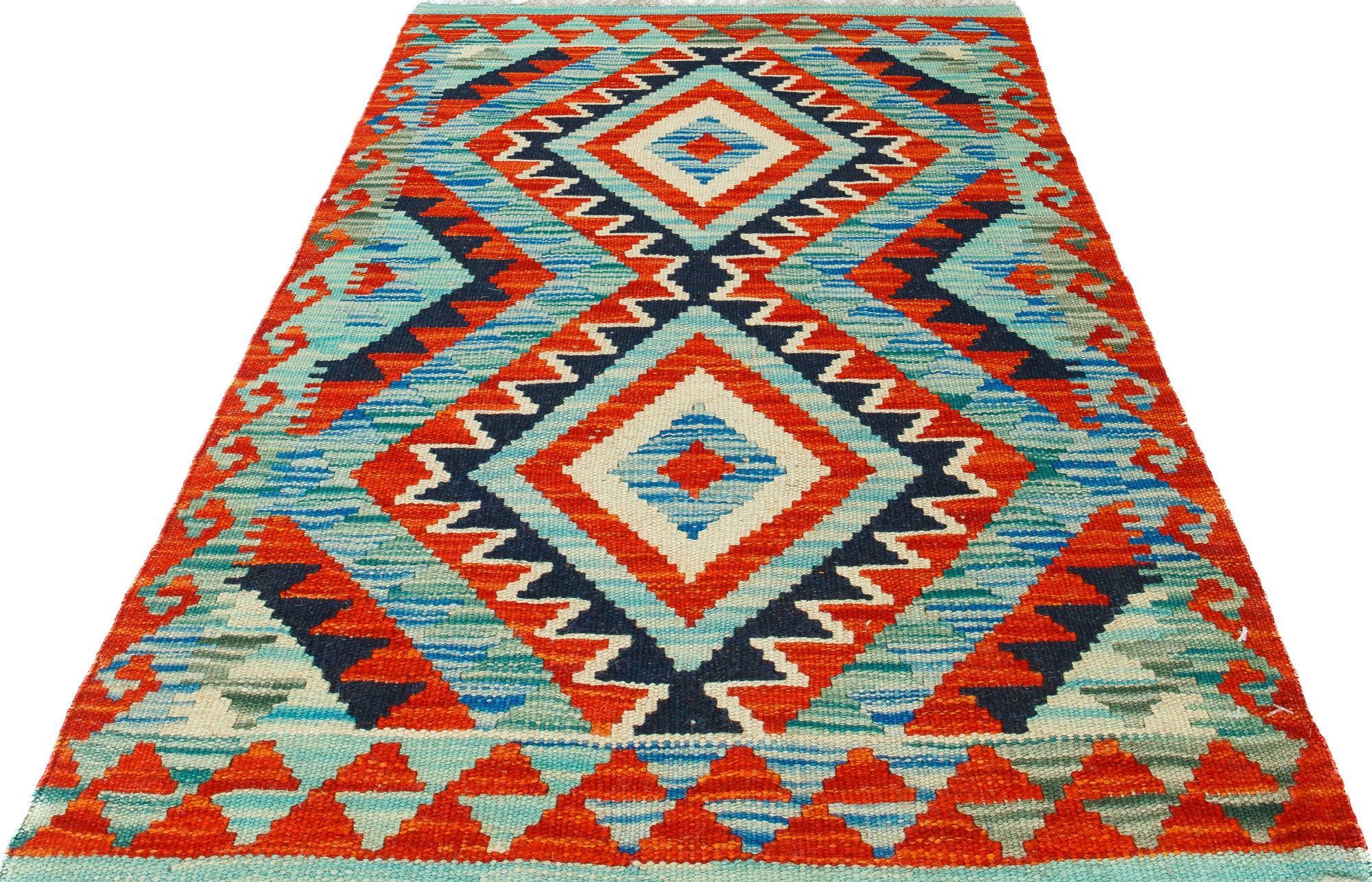 Geometric Kilim Rug <br> 2'0 x 3'0