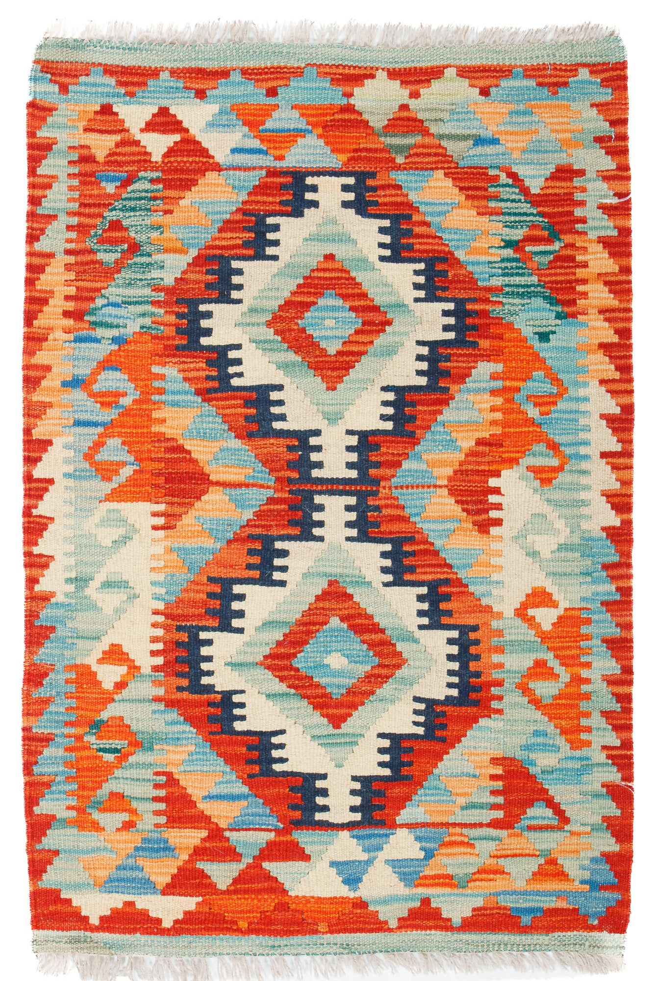 Colorful Pak Kilim Rug <br> 2'0 x 3'0