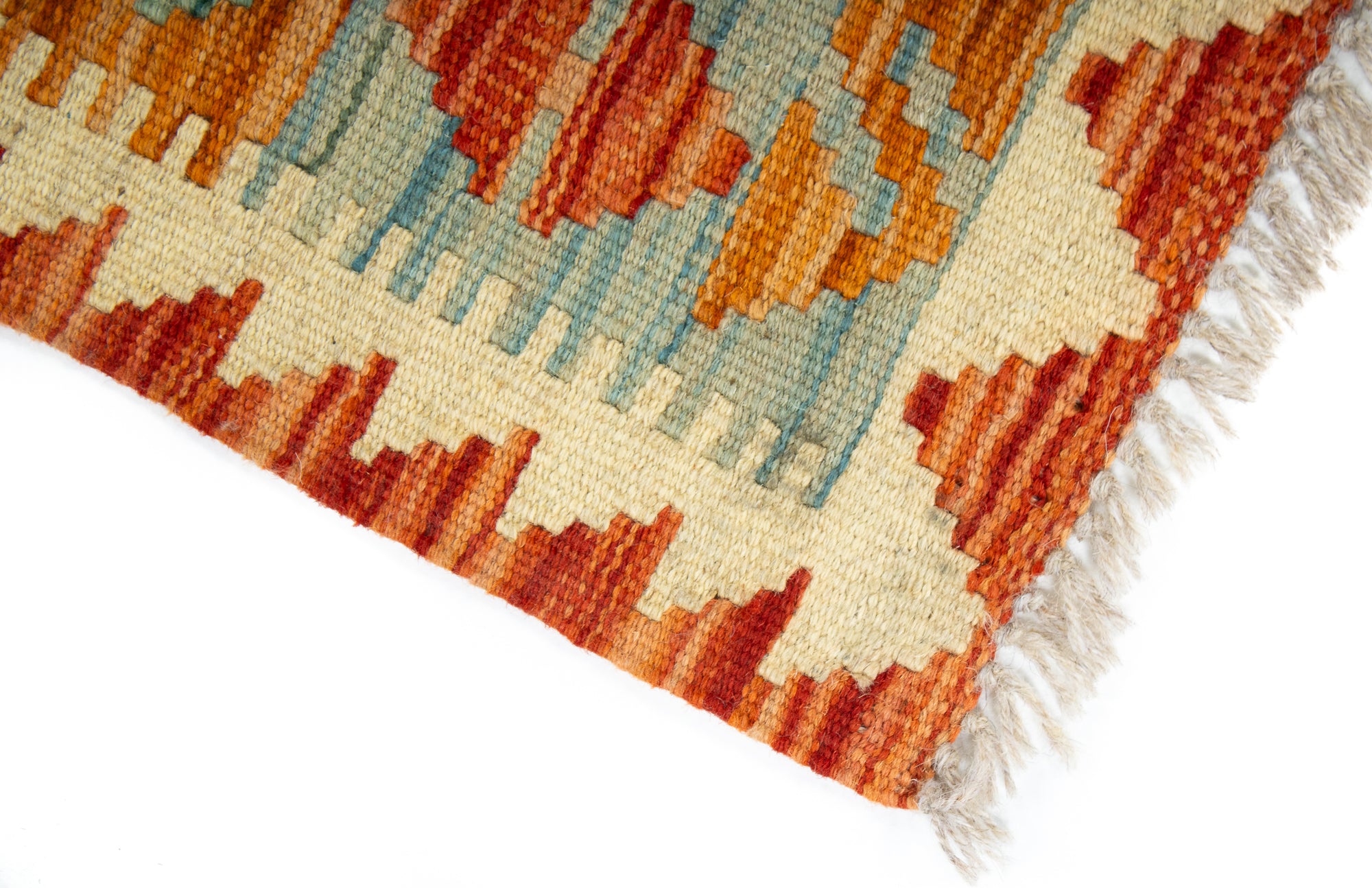 Tribal Design Colorful Pak Kilim Accent Rug <br> 2'0 x 3'0