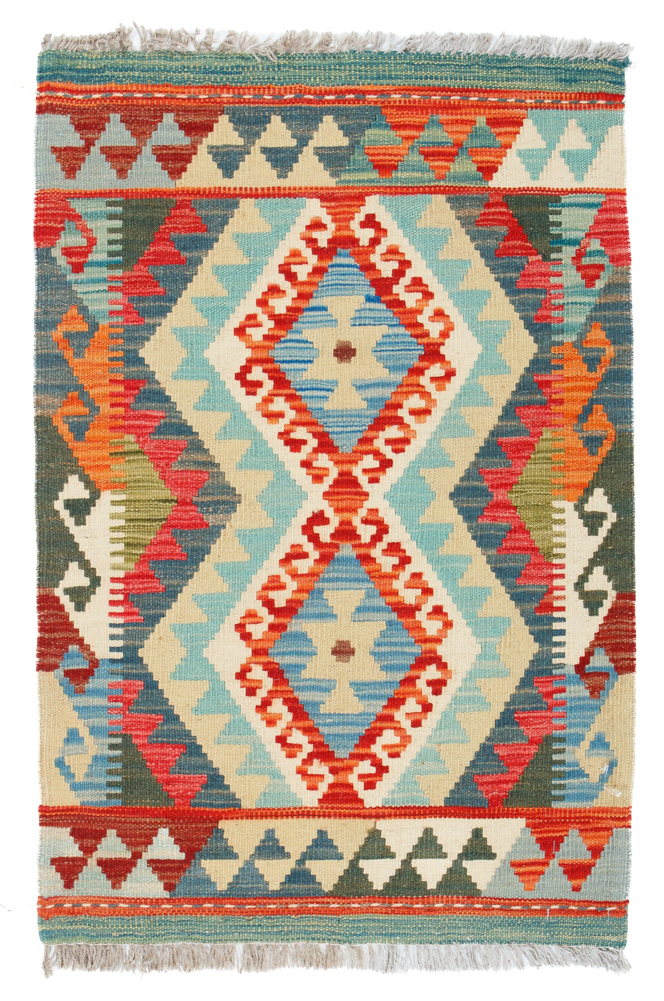 South West Pak Kilim Accent Rug <br> 2'0 x 3'0