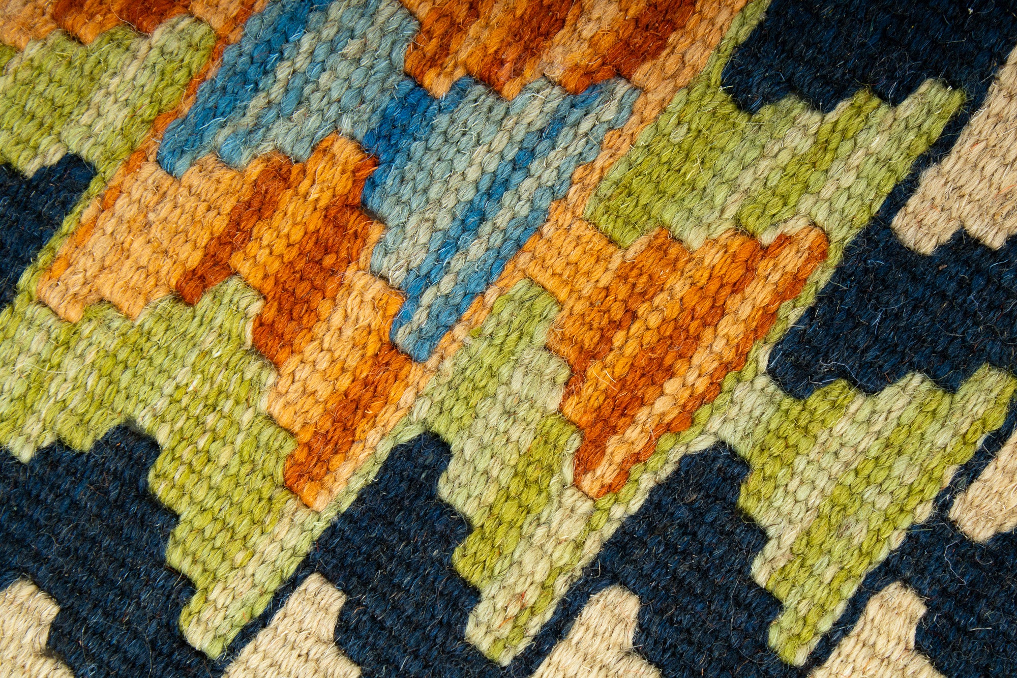 Colorful Pak Kilim Accent Rug <br> 2'0 x 3'3