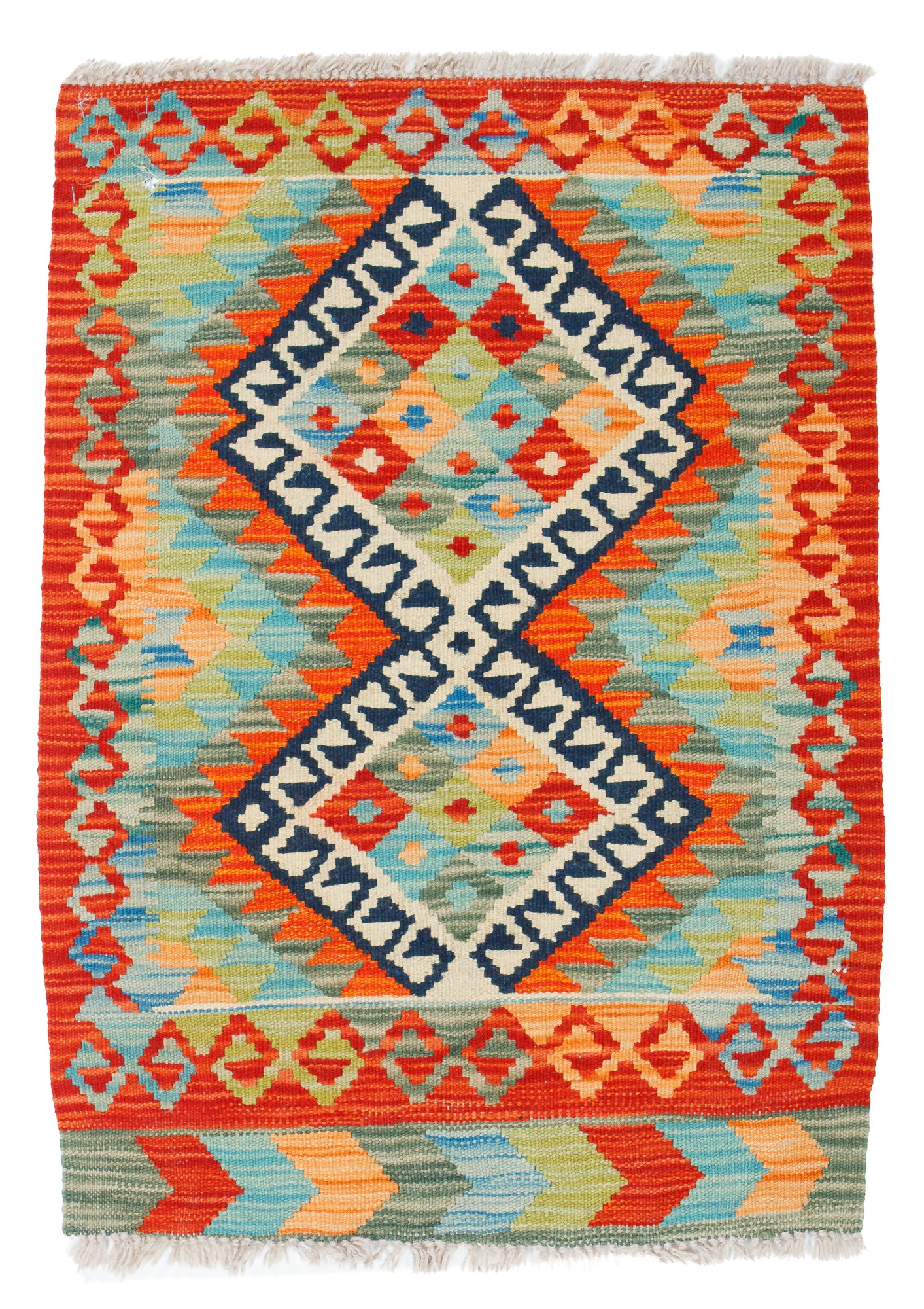 Small Pak Kilim Rug <br> 2'0 x 3'0