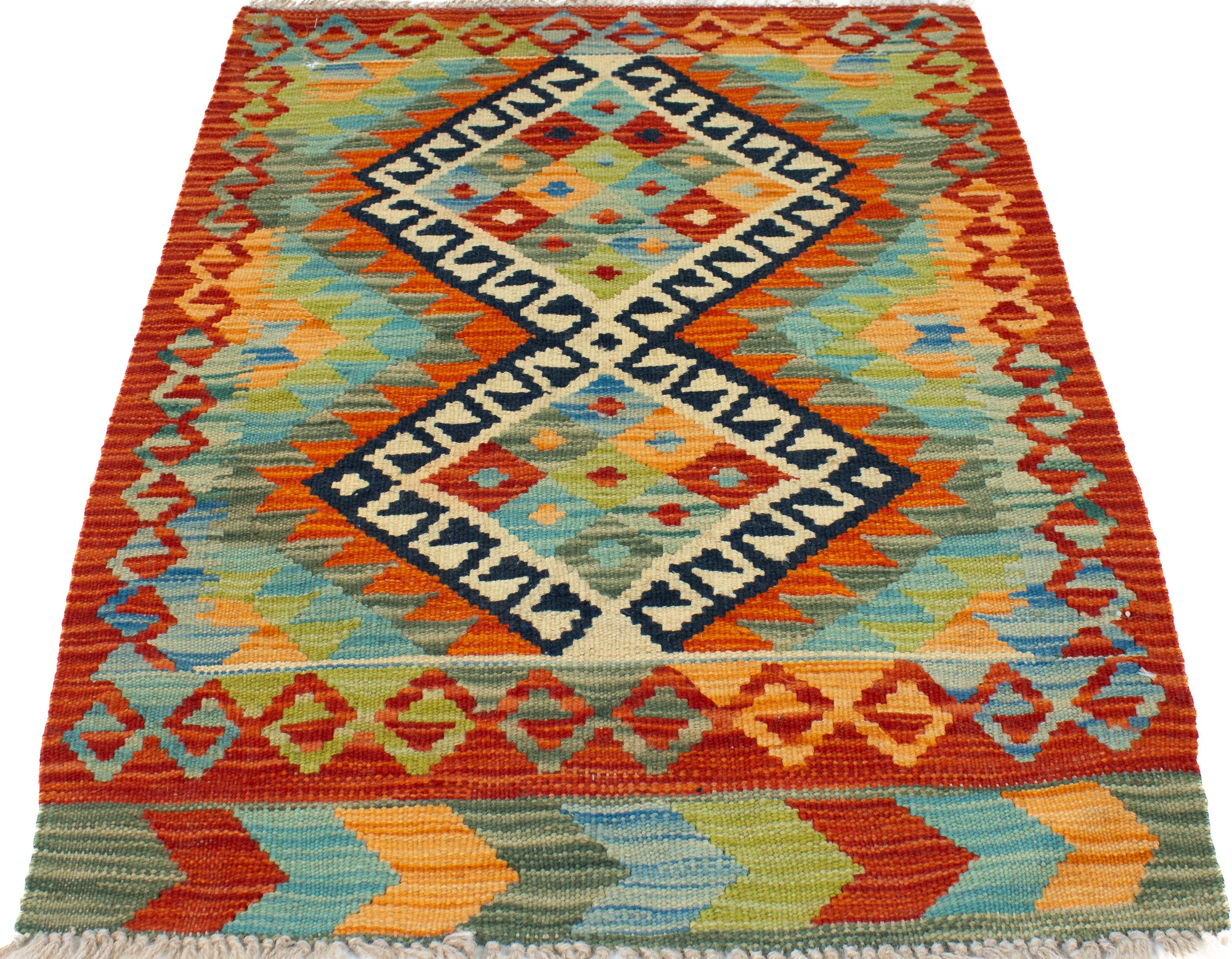 Small Pak Kilim Rug <br> 2'0 x 3'0