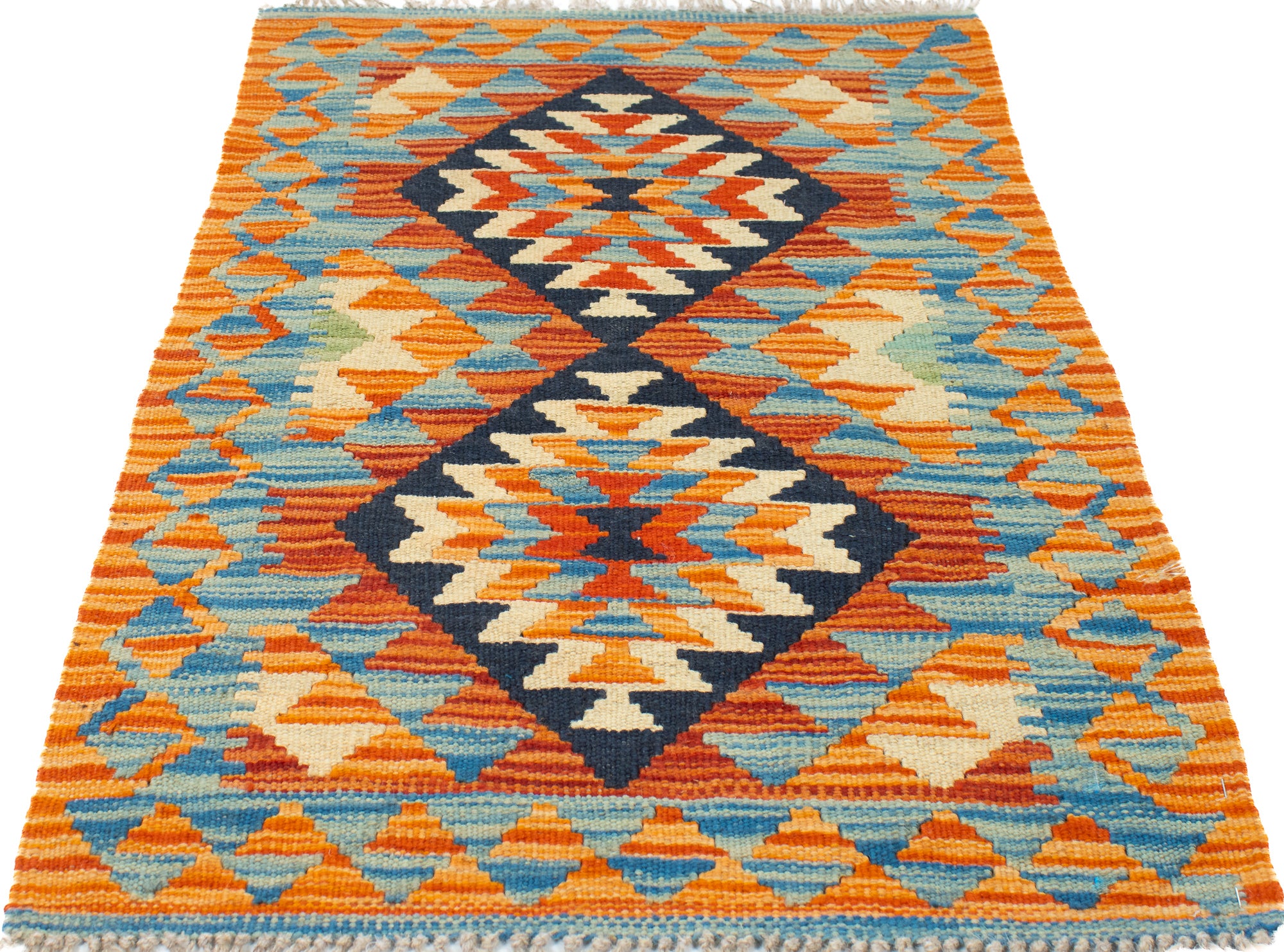 Pak Kilim Accent Rug <br> 2'0 x 3'0