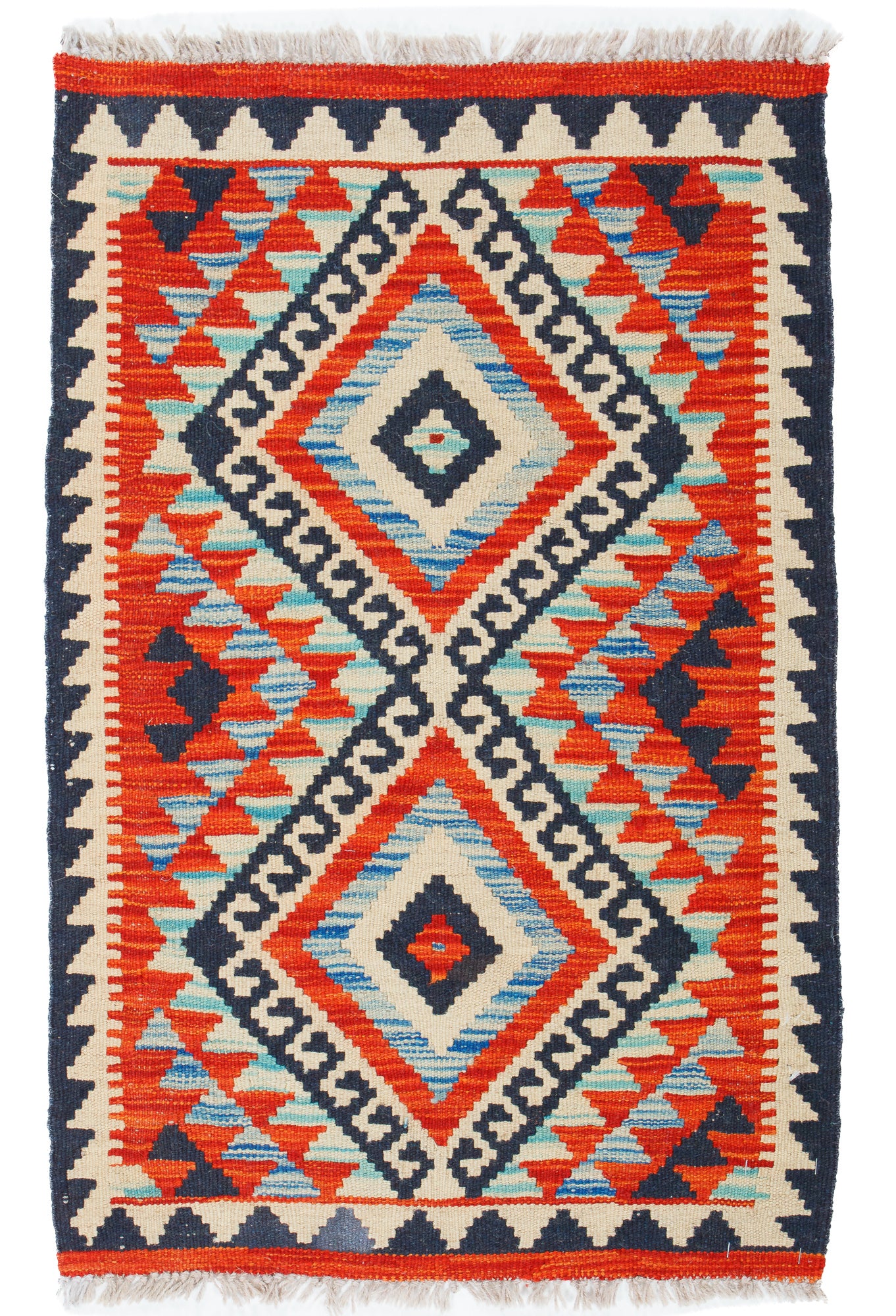 Pak Kilim Accent Rug <br> 2'0 x 3'0